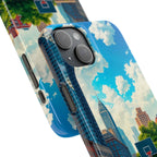 Urban Basketball Court Phone Case