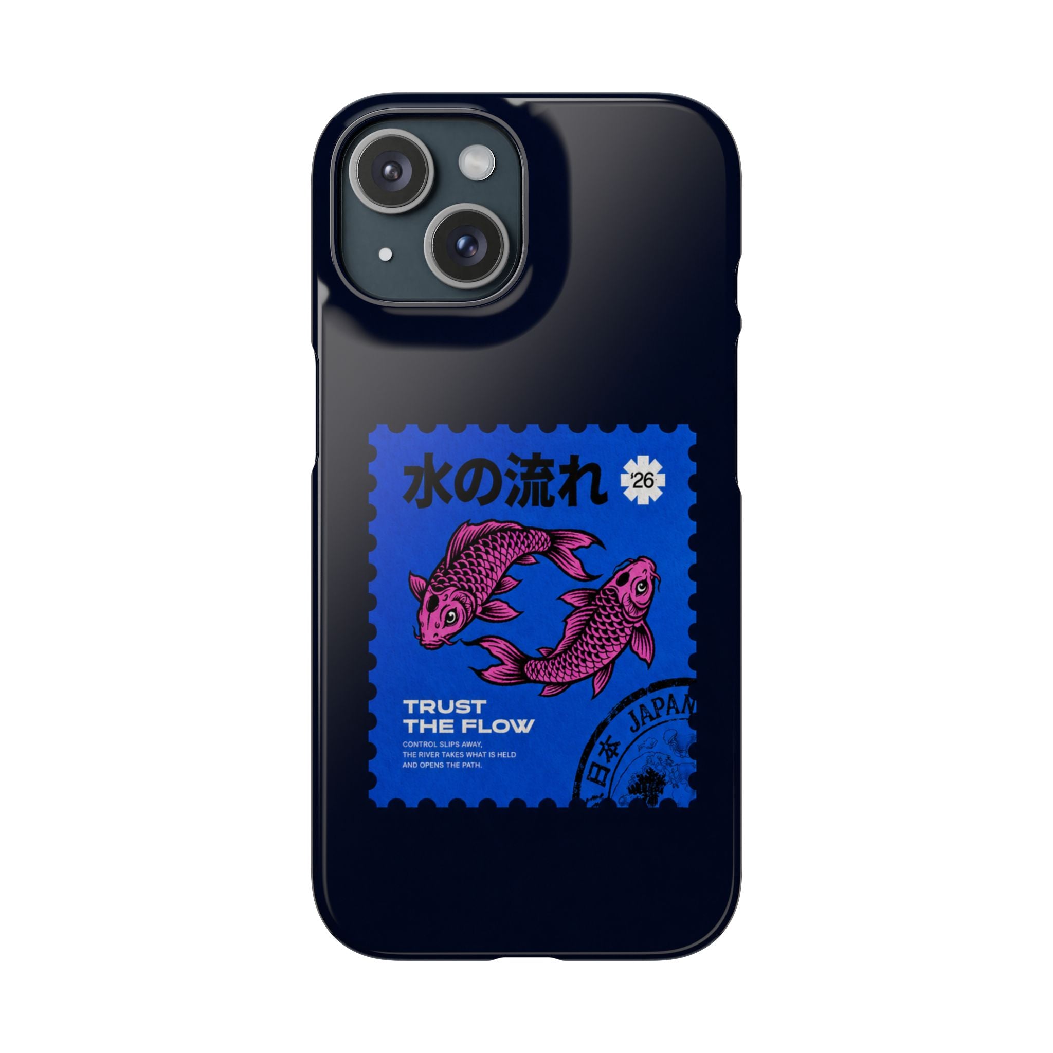 Trust The Flow Koi Phone Case