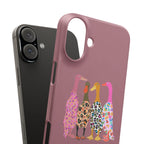Colorful Leopard Ducks Phone Case