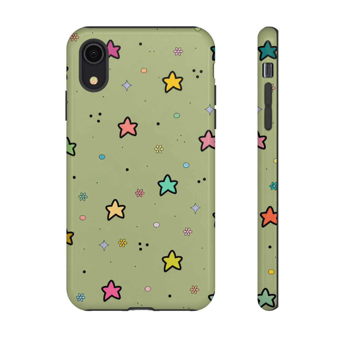 Cosmic Star Doodle Phone Case