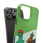 Skater Dino Phone Case
