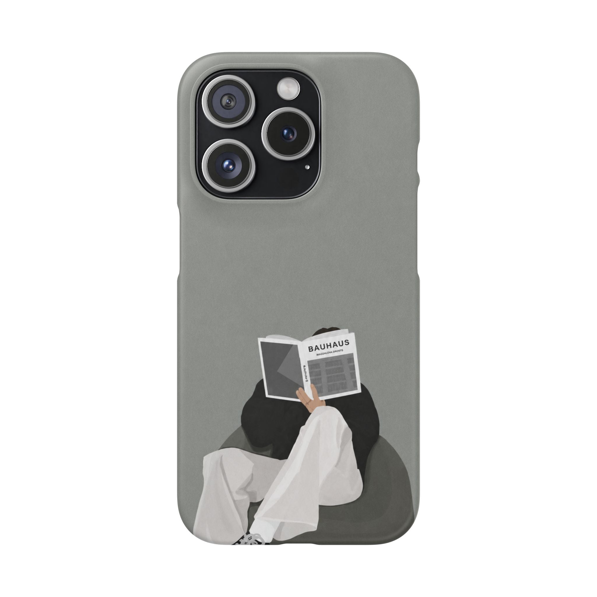 Quiet Pages – Minimalist Aesthetic Phone Case