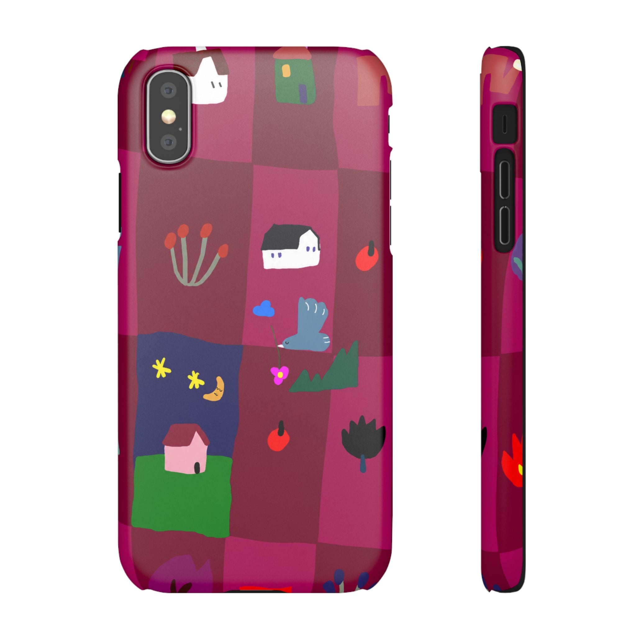 Whimsical Village Phone Case