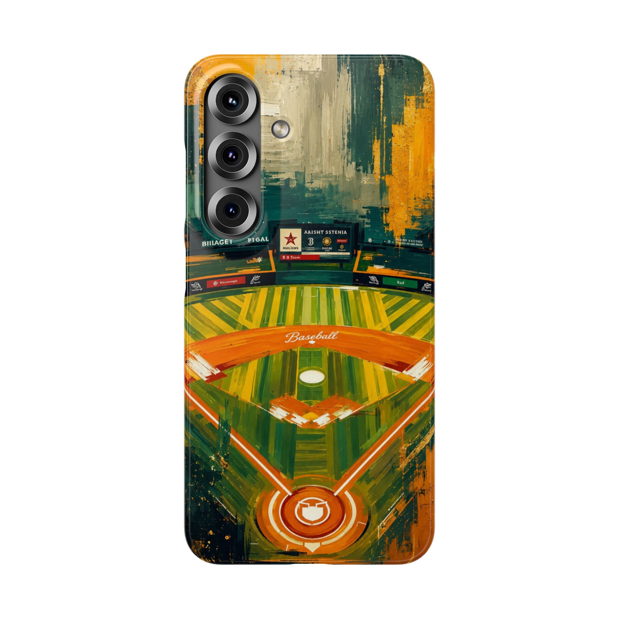 Abstract Baseball Stadium Phone Case