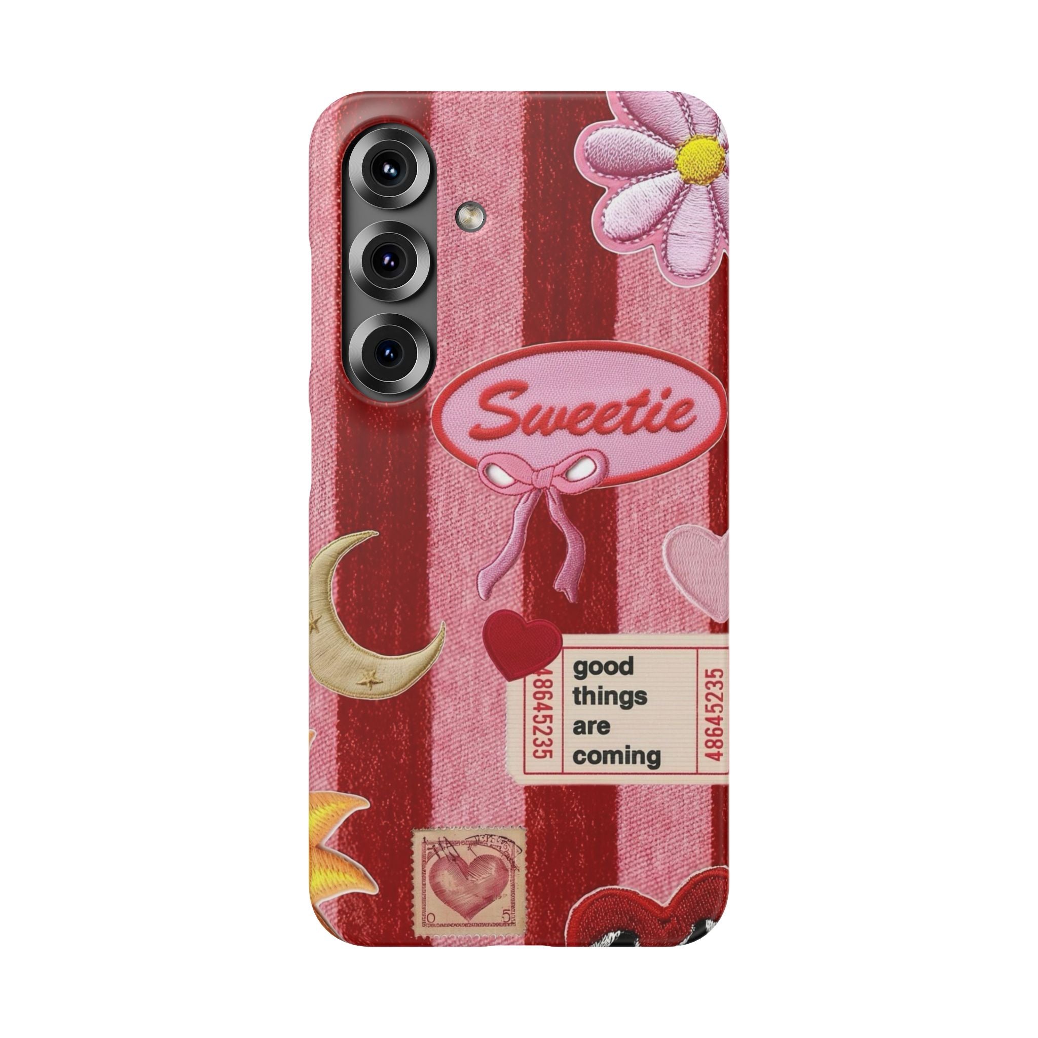 Coquette Patch Phone Case
