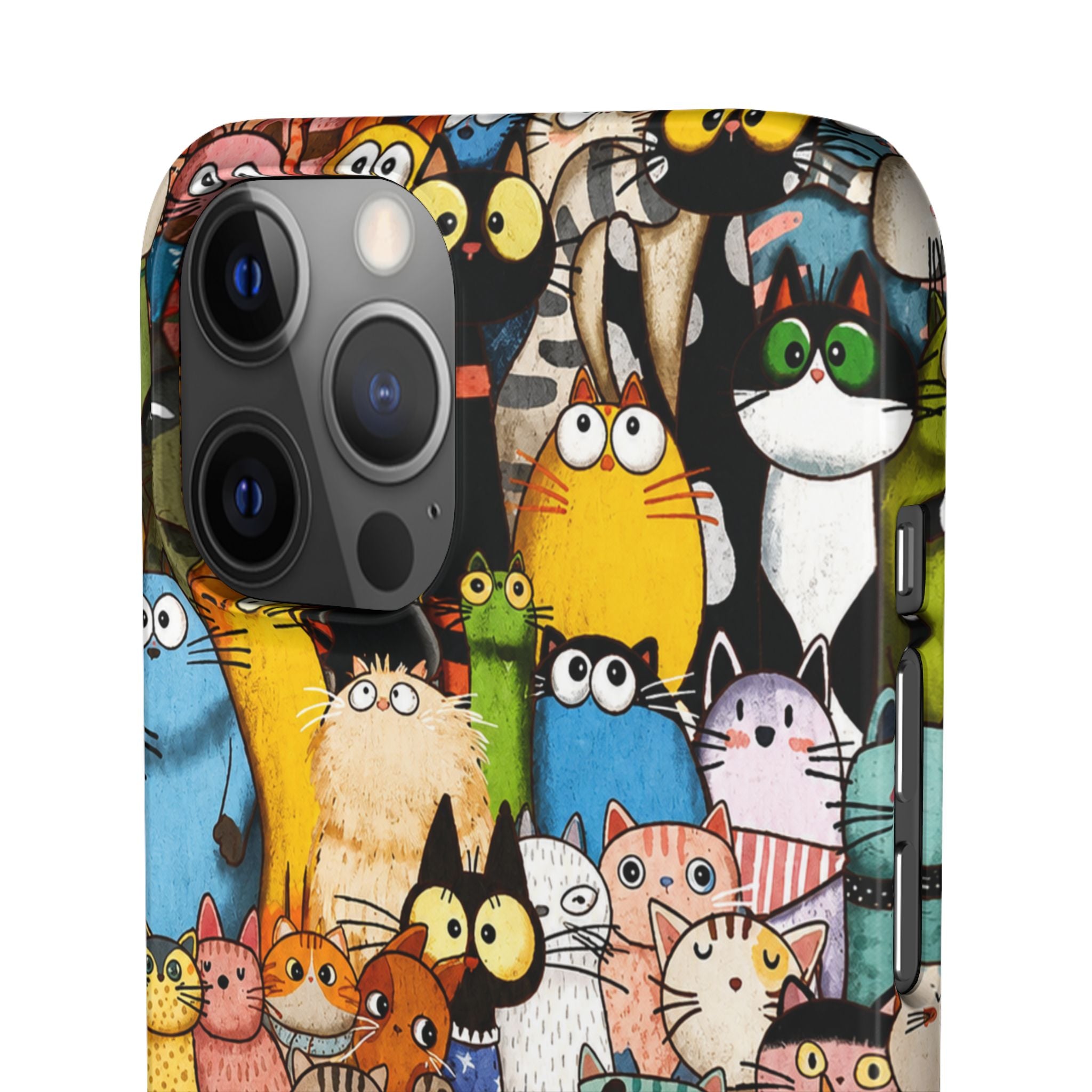 Cute Cat Pattern Phone Case