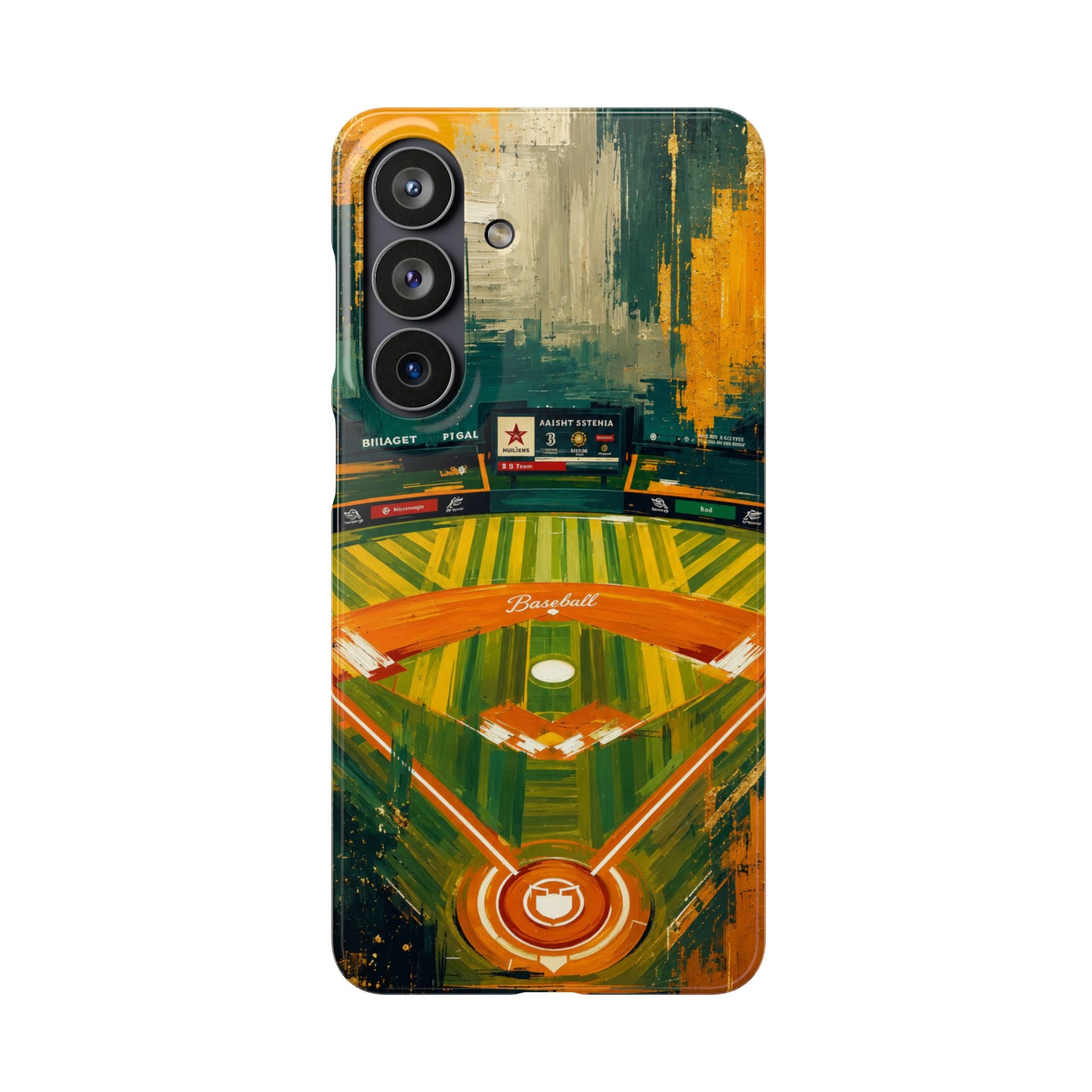 Abstract Baseball Stadium Phone Case
