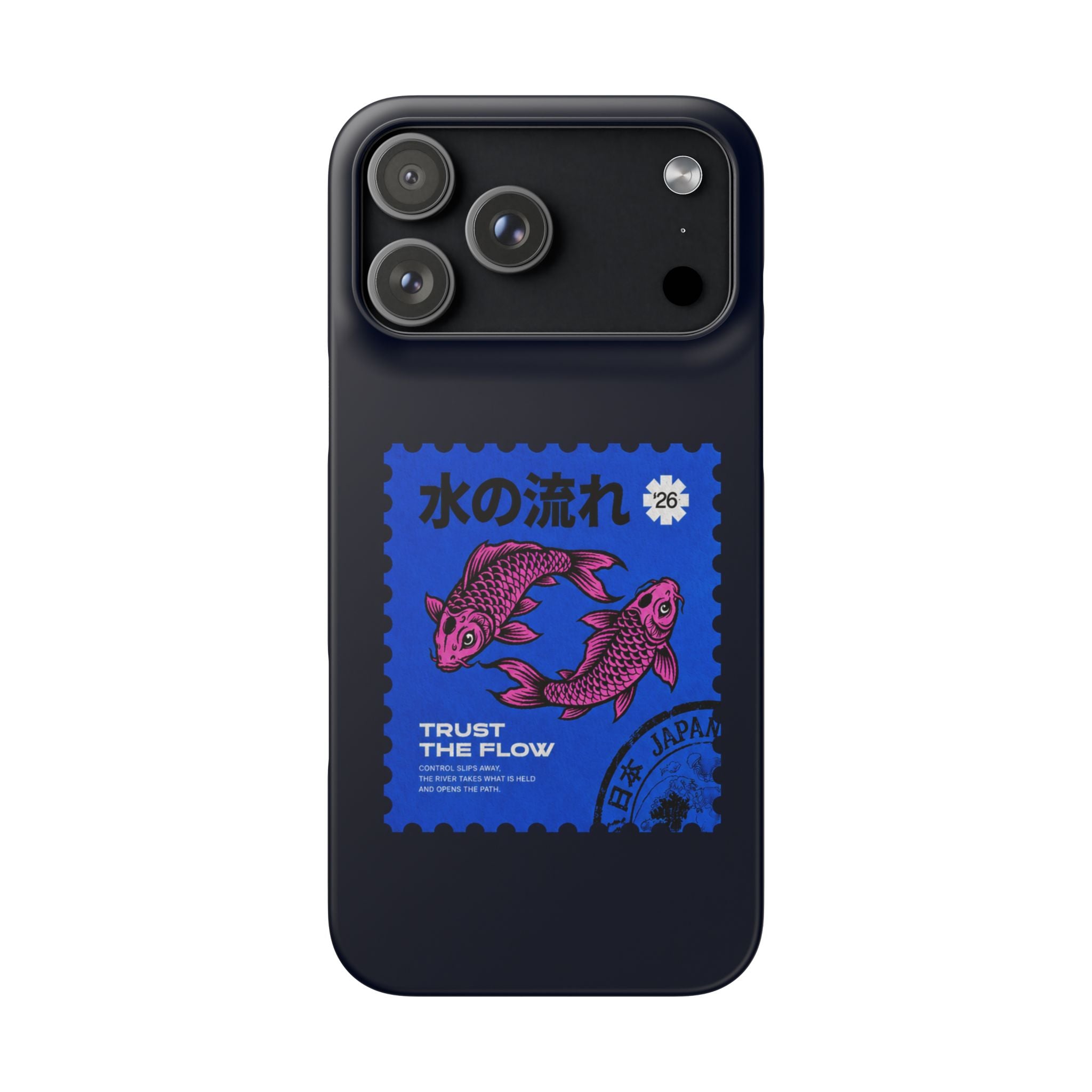 Trust The Flow Koi Phone Case