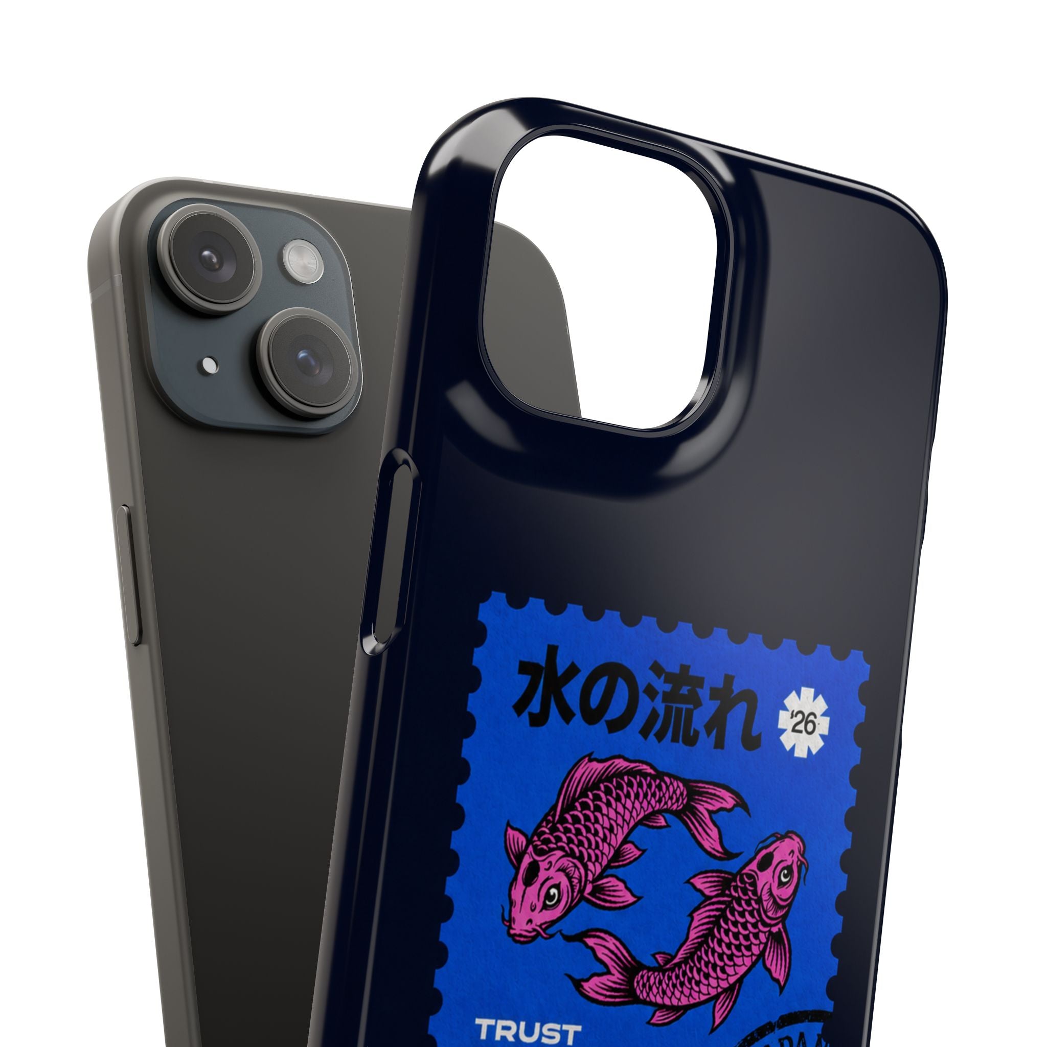Trust The Flow Koi Phone Case