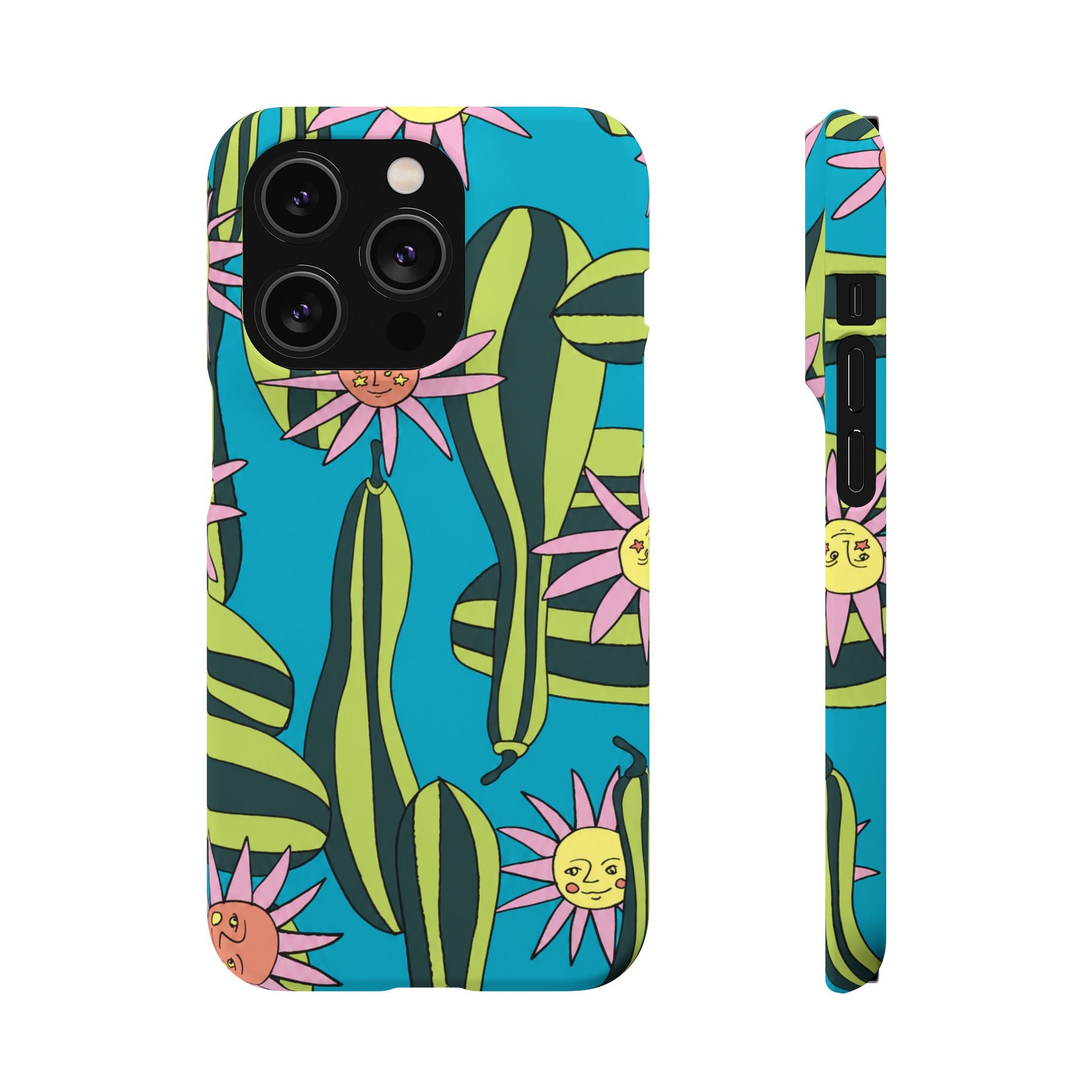 Whimsical Floral Garden Phone Case