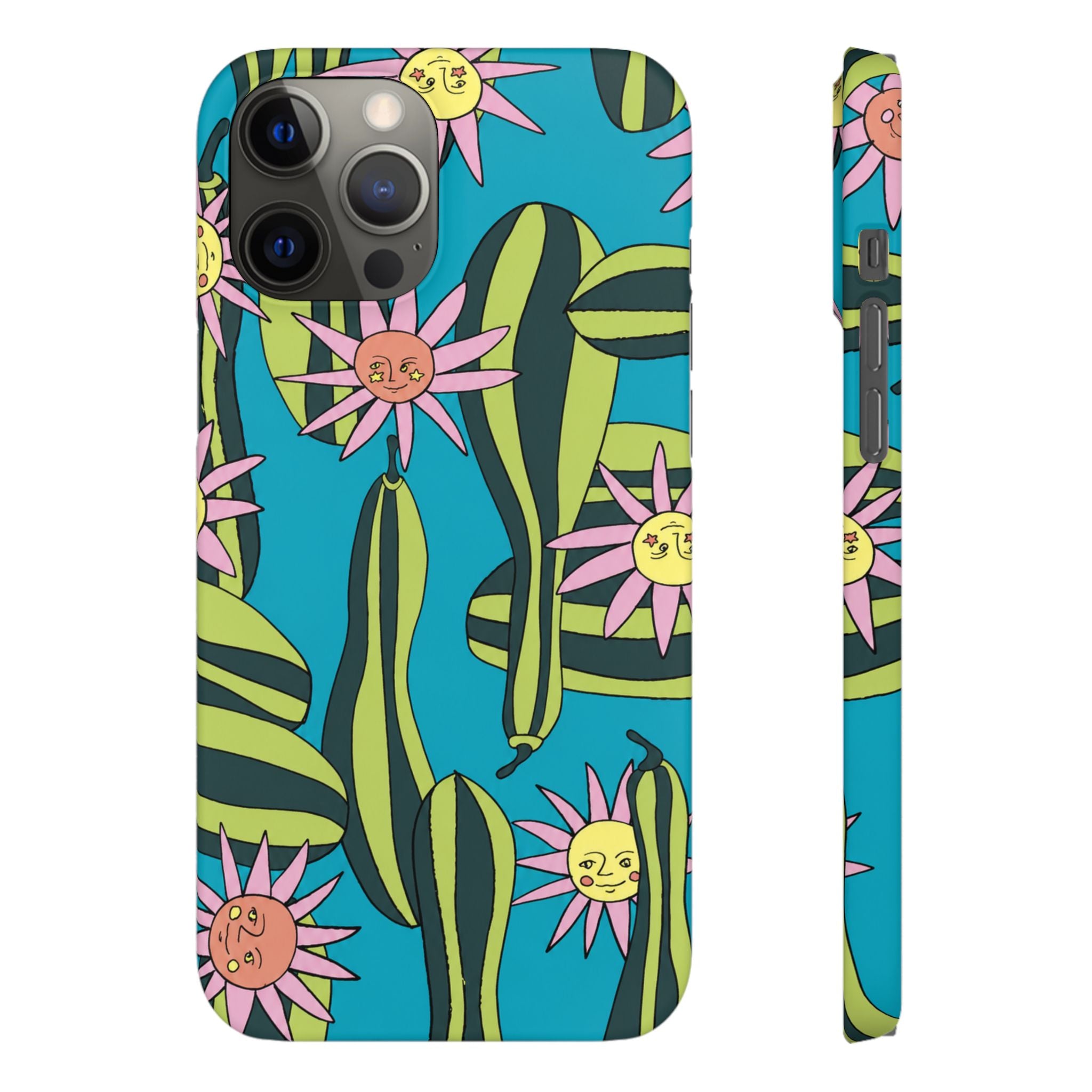 Whimsical Floral Garden Phone Case