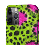 Neon Leopard Phone Case