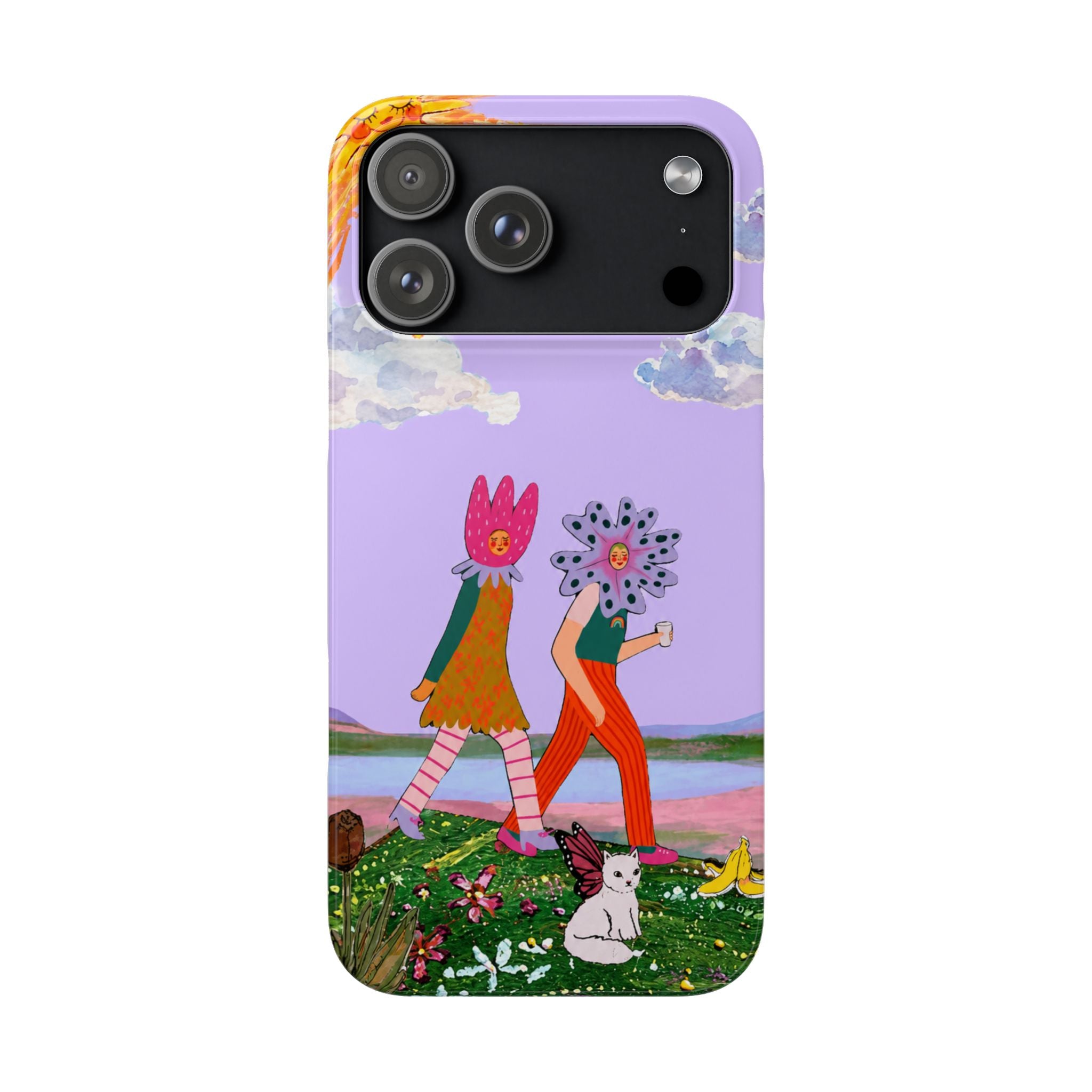 Floral Friends Phone Case