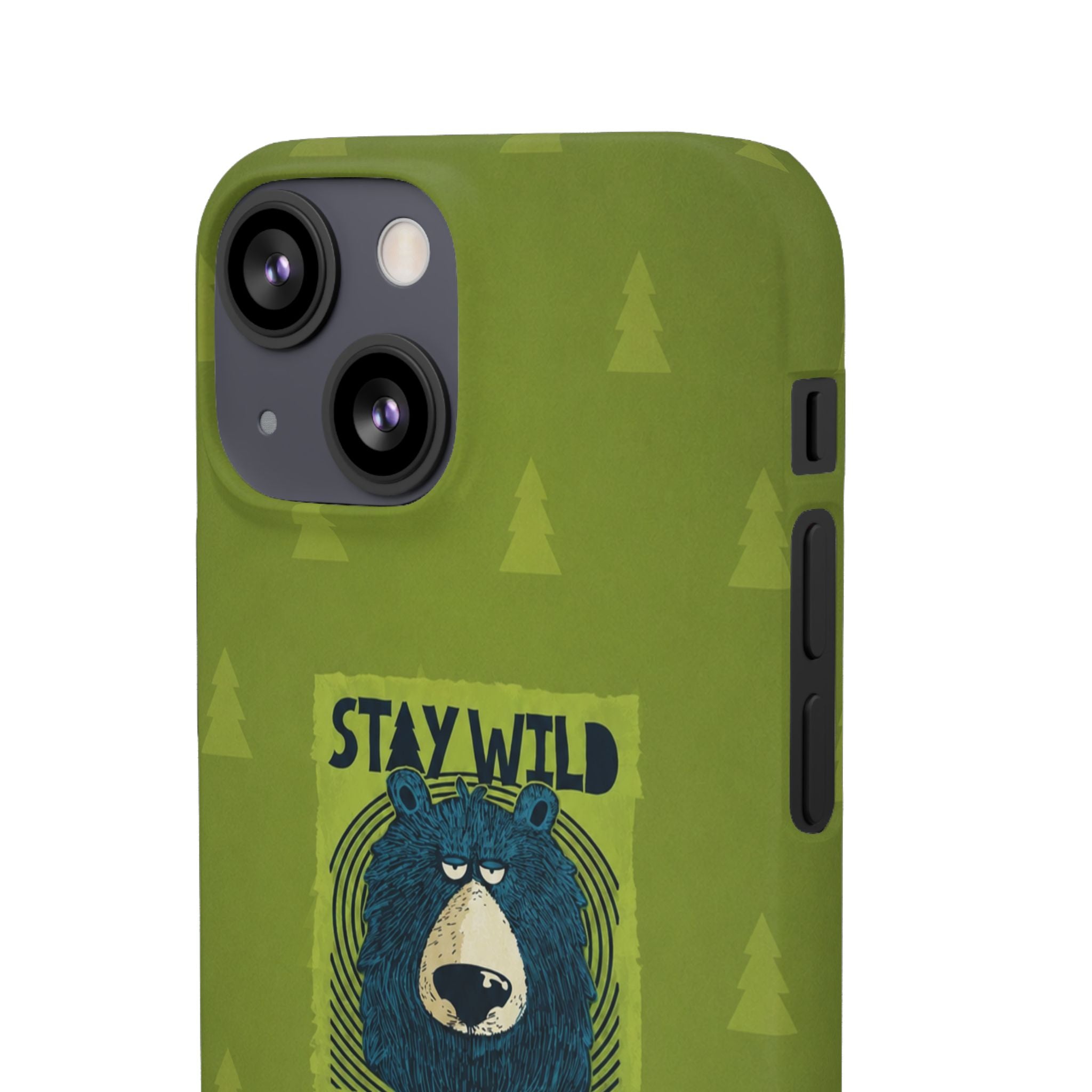 Stay Wild Bear Phone Case