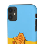 Peekaboo Orange Cat Phone Case