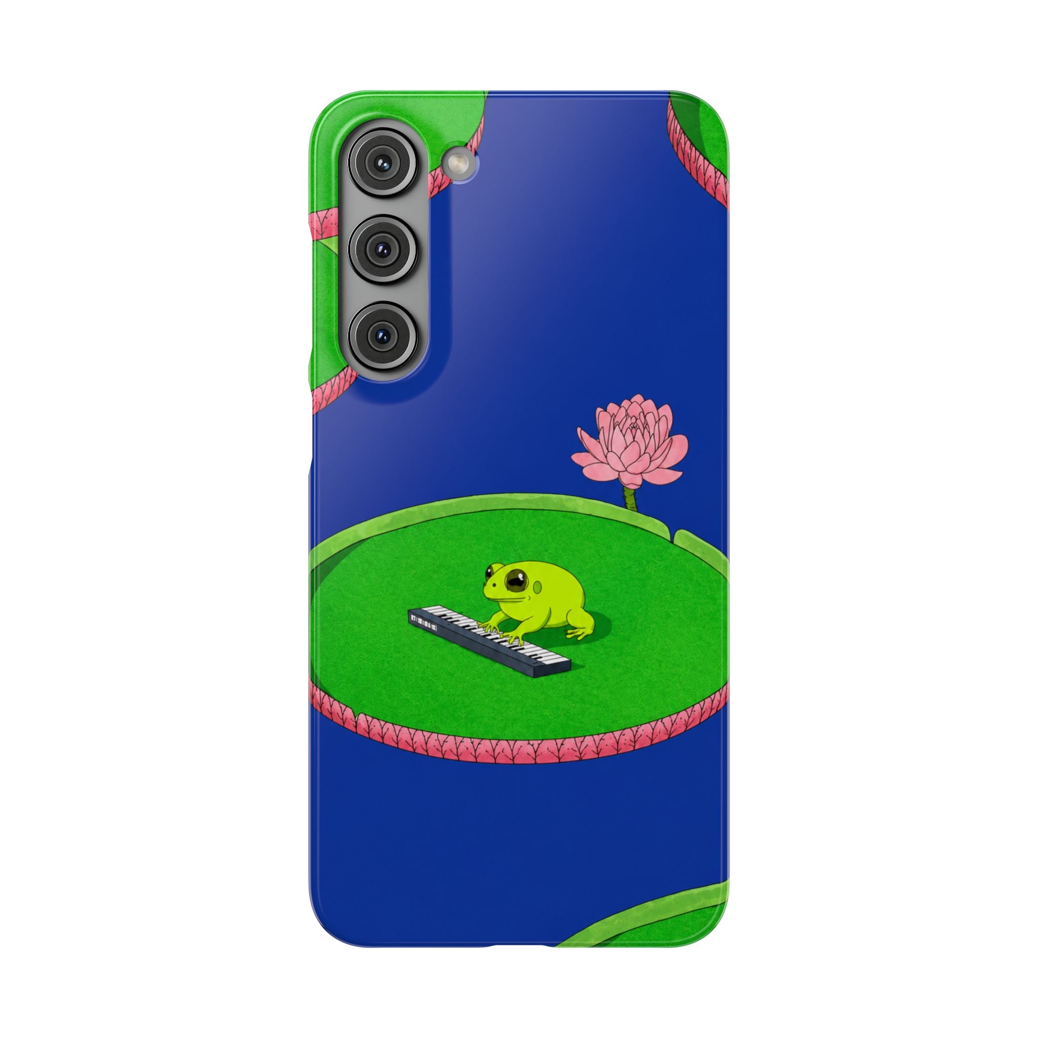 Frog Piano Phone Case