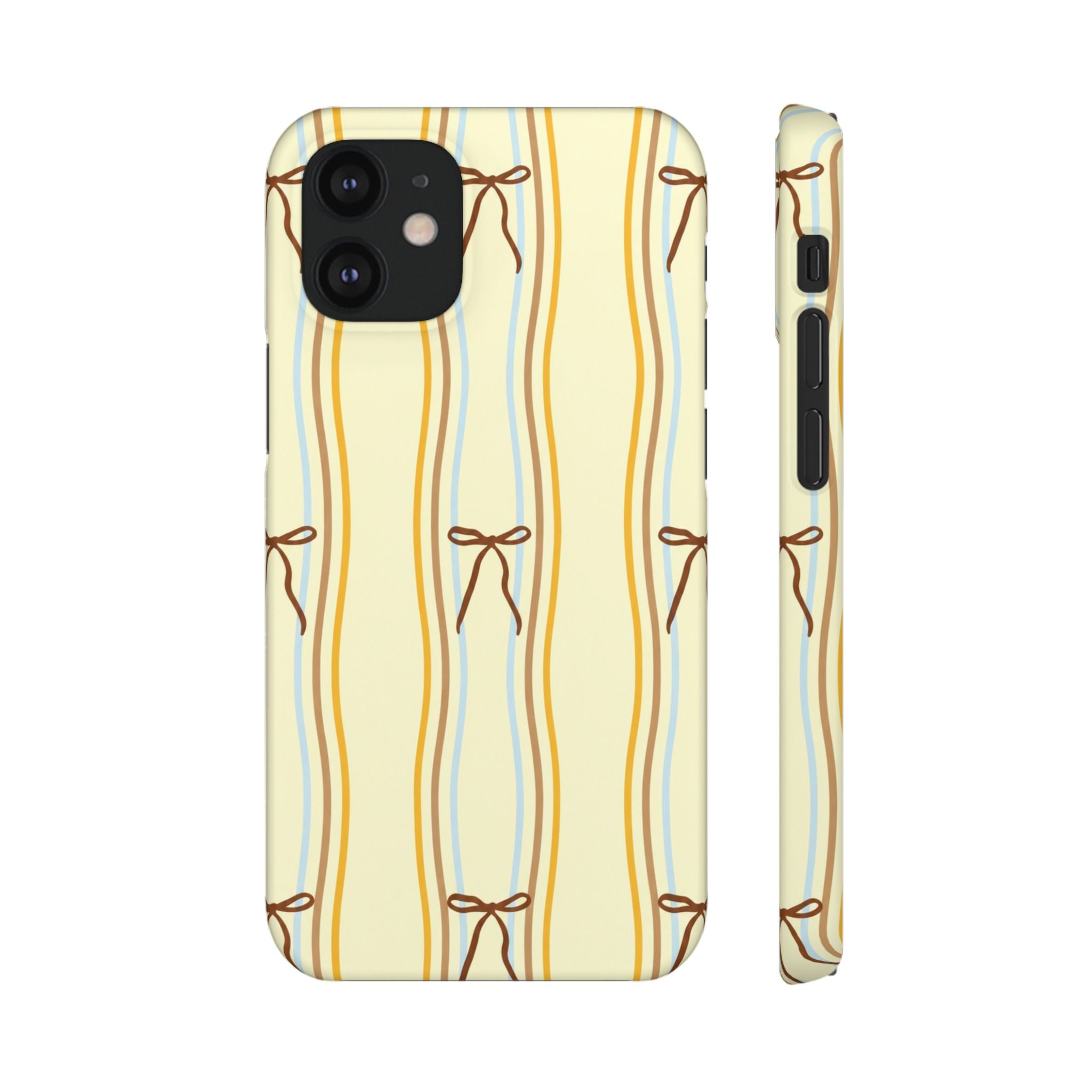 Bow Stripe Phone Case