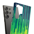 Liquid Emerald – Abstract Drip Phone Case