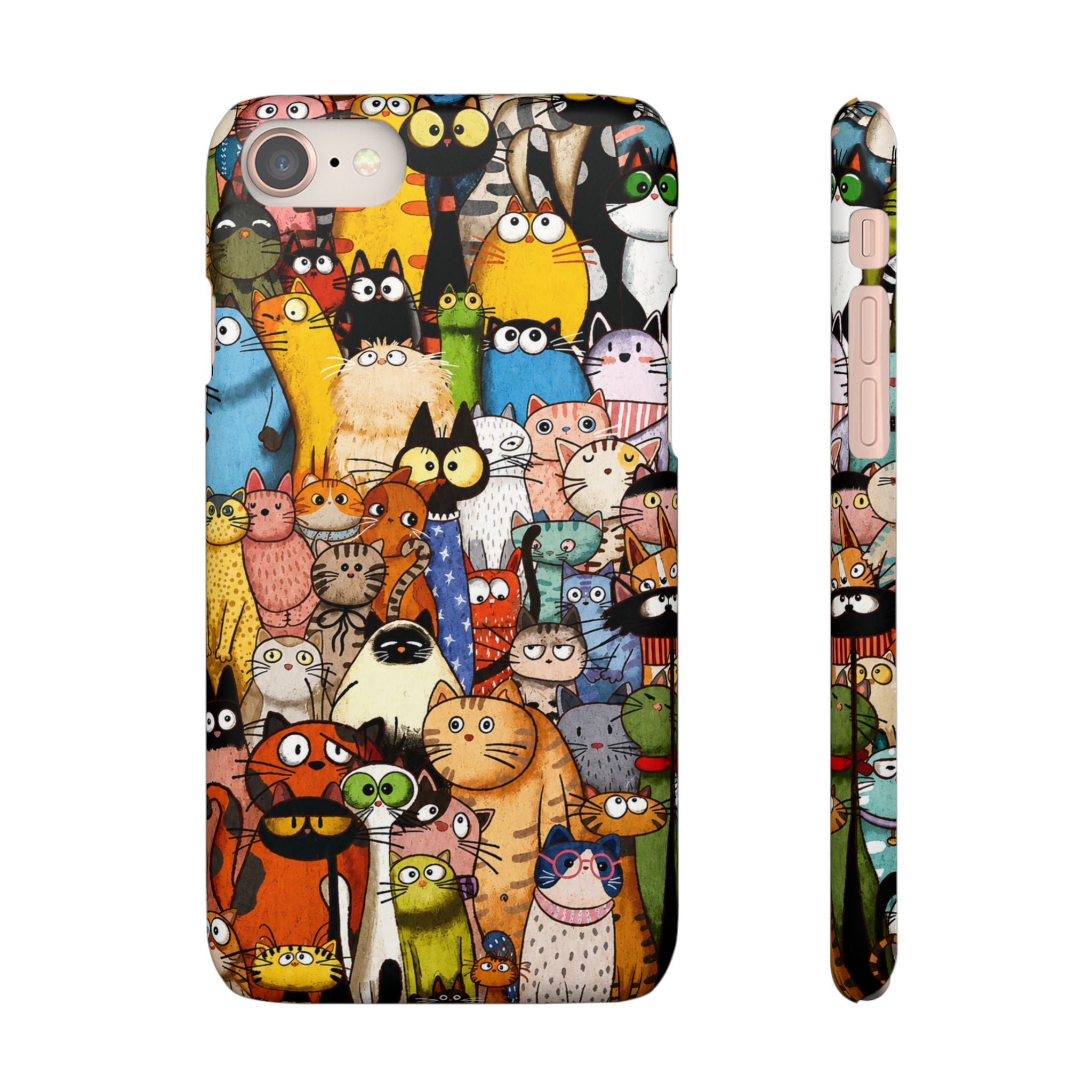 Cute Cat Pattern Phone Case