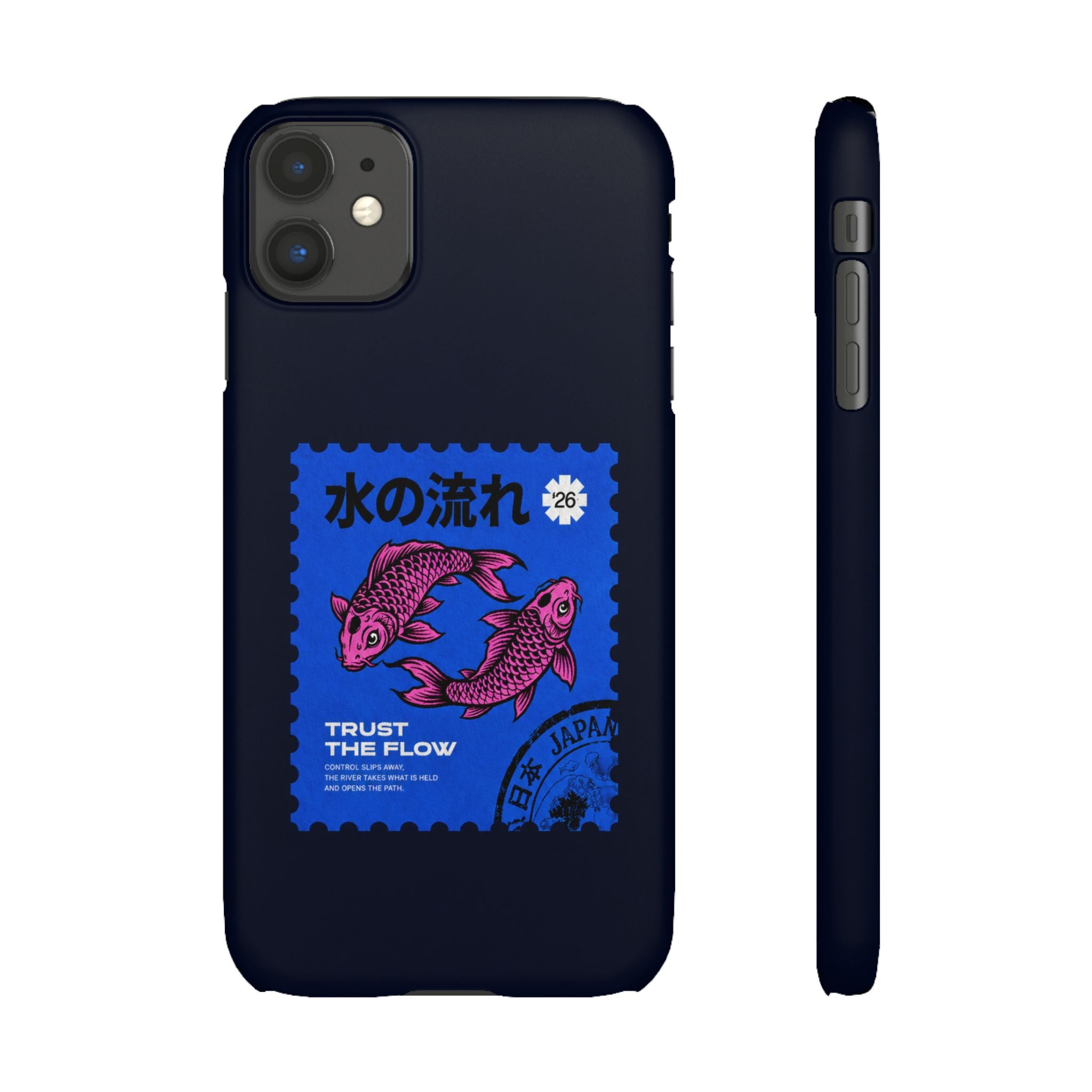 Trust The Flow Koi Phone Case