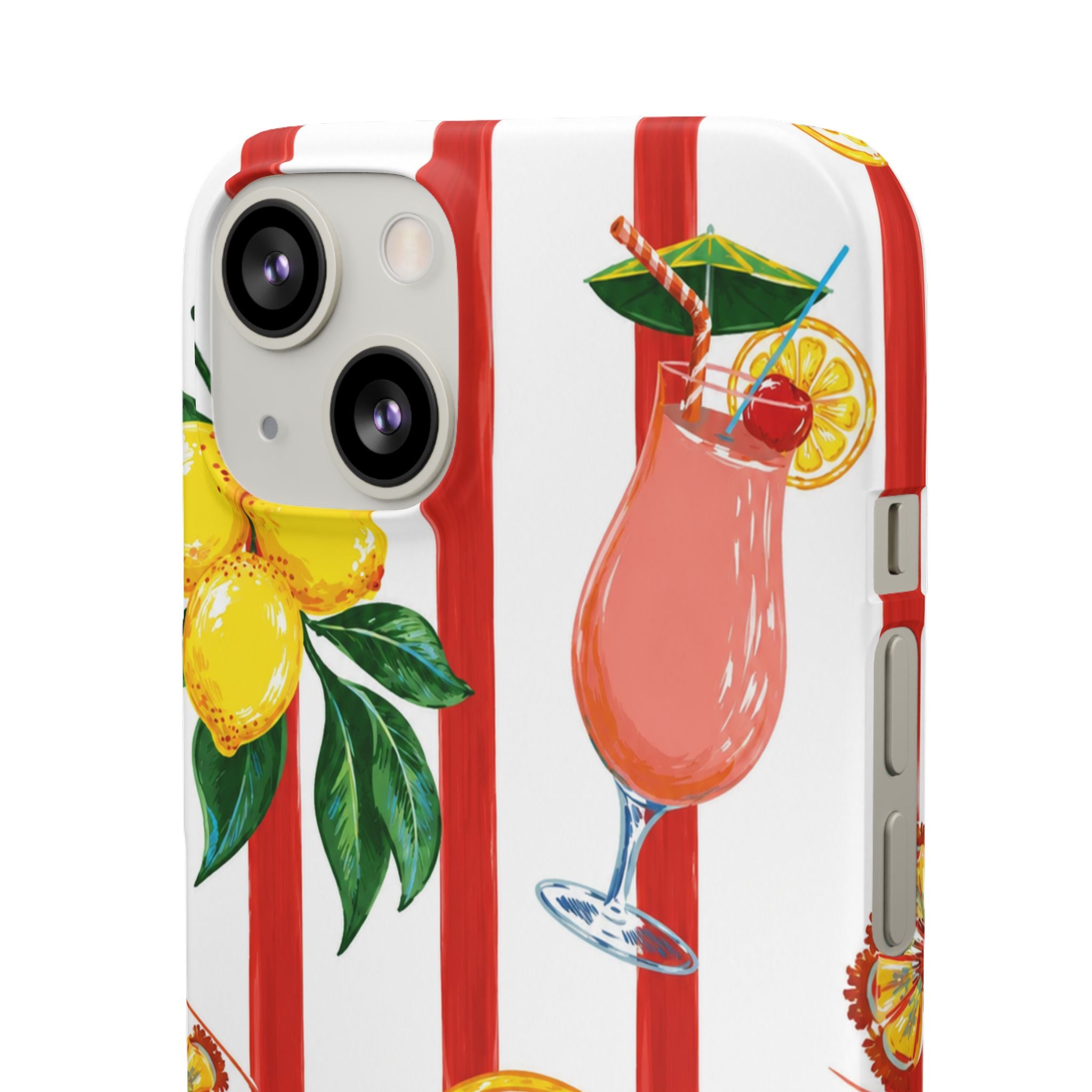 Lemon Coast – Summer Citrus Phone Case
