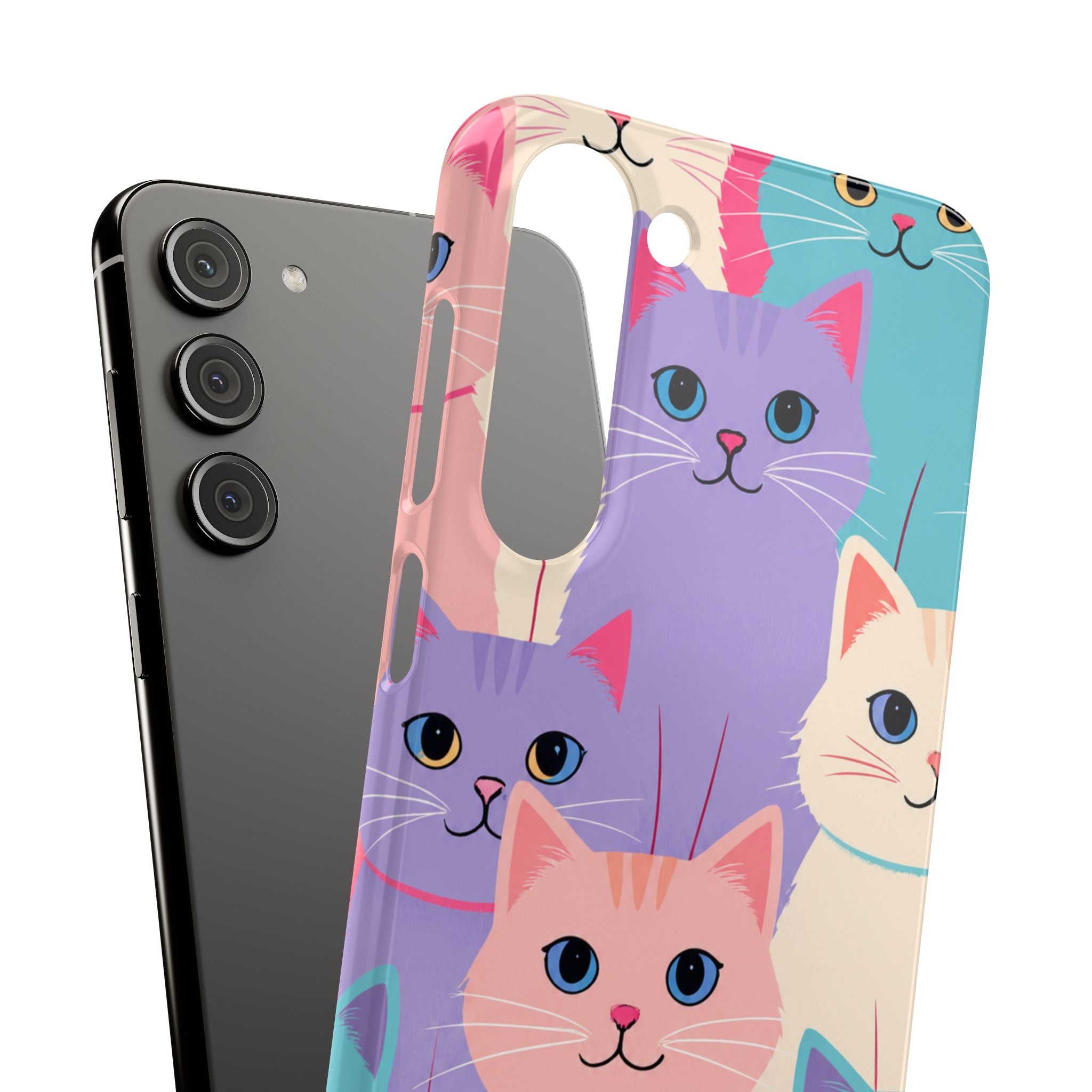 Cute Kawaii Cats Phone Case