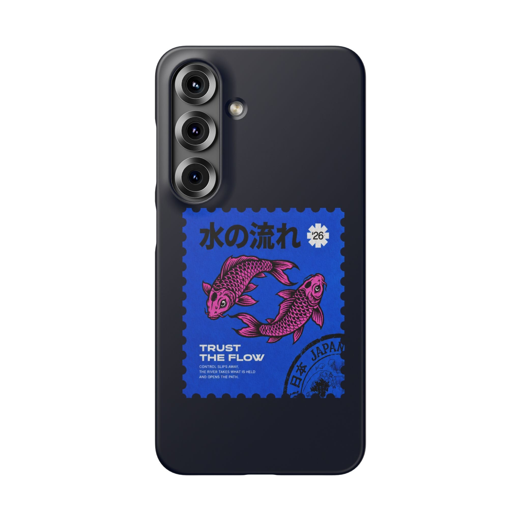 Trust The Flow Koi Phone Case