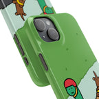 Skater Dino Phone Case