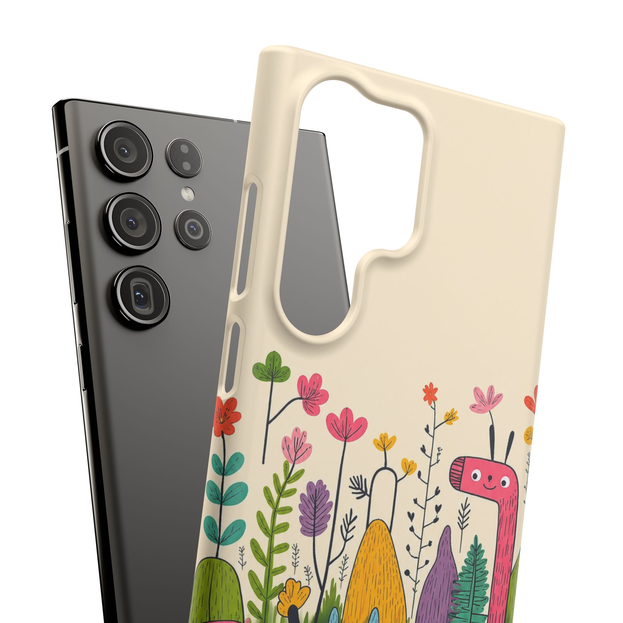 Cute Monster Garden Phone Case