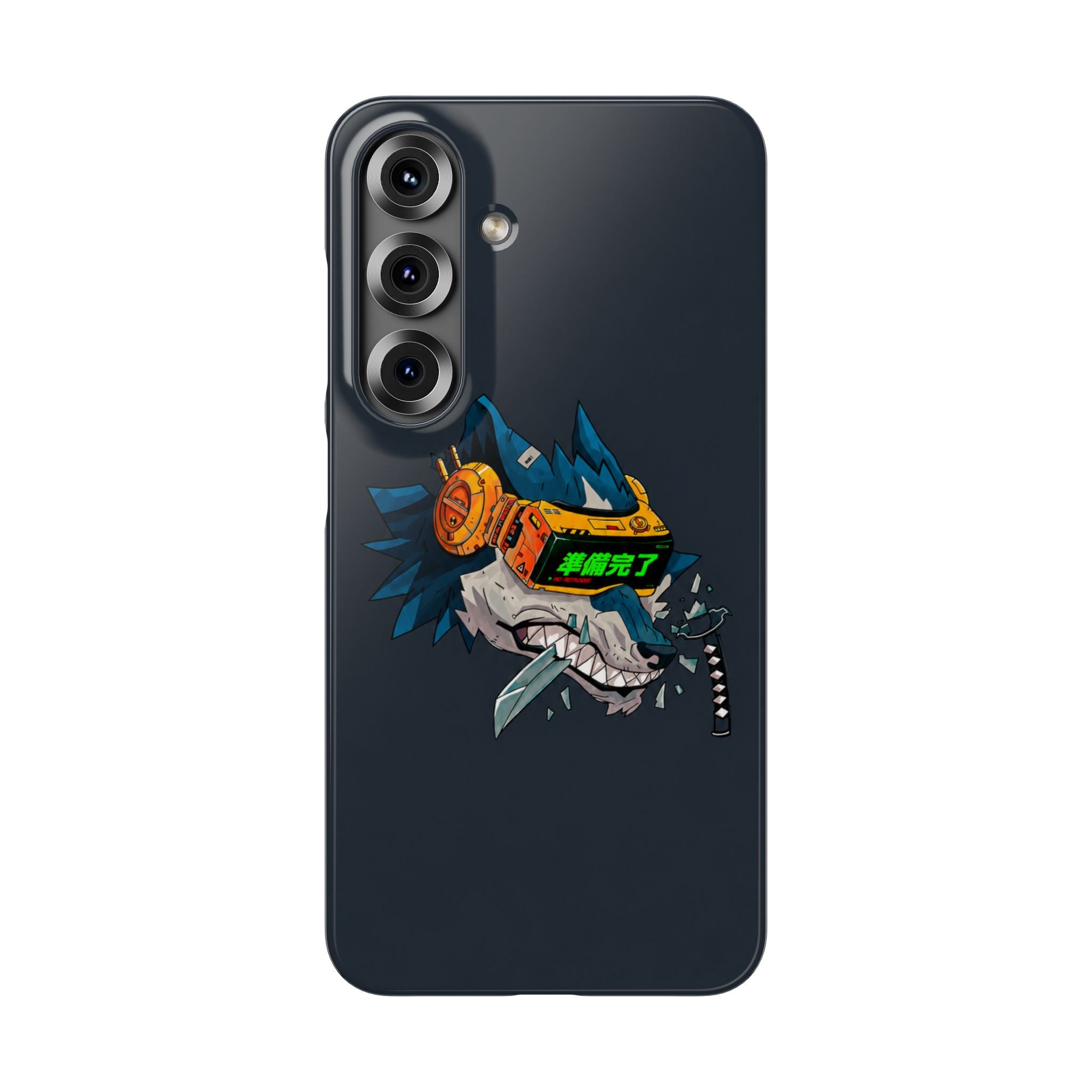 Cyberpunk Wolf Phone Case