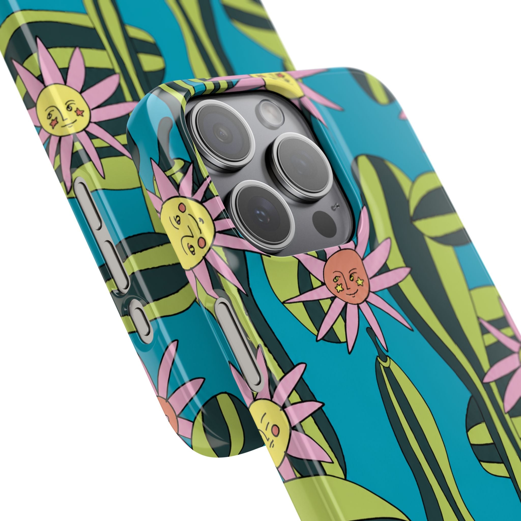 Whimsical Floral Garden Phone Case