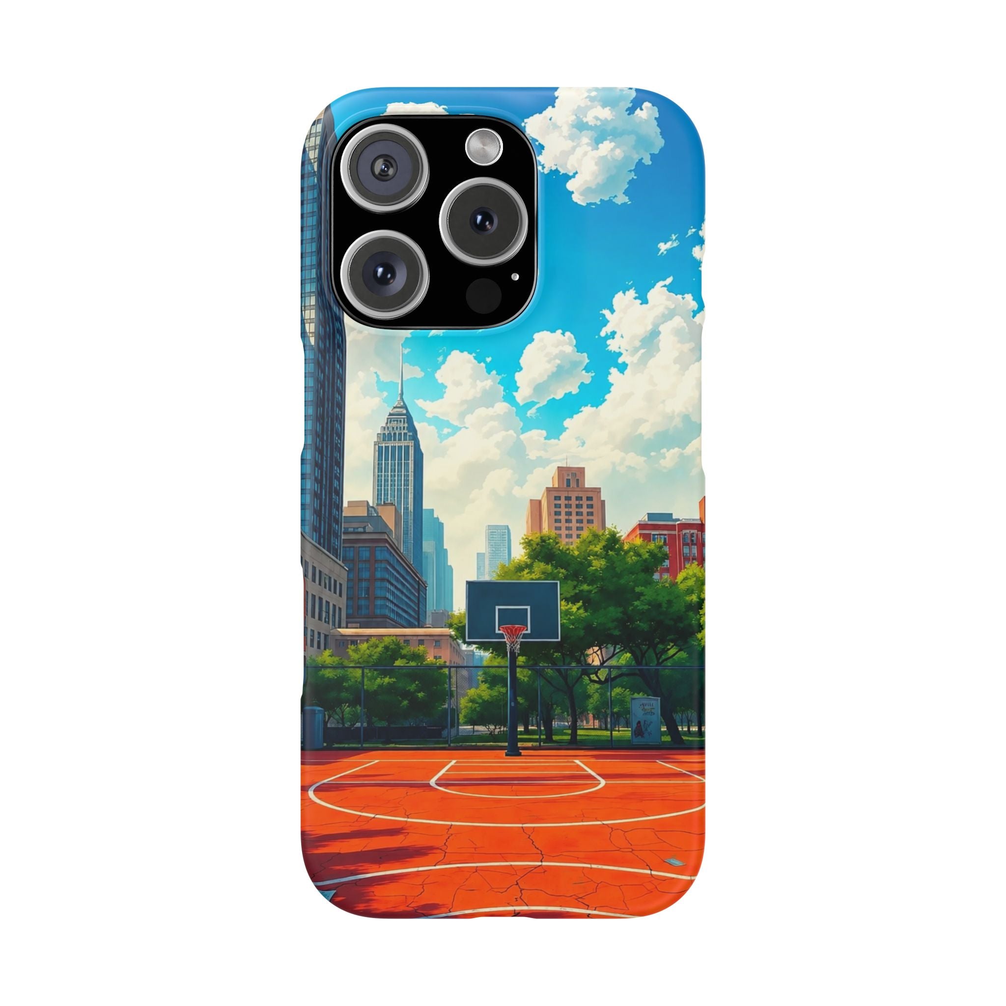 Urban Basketball Court Phone Case