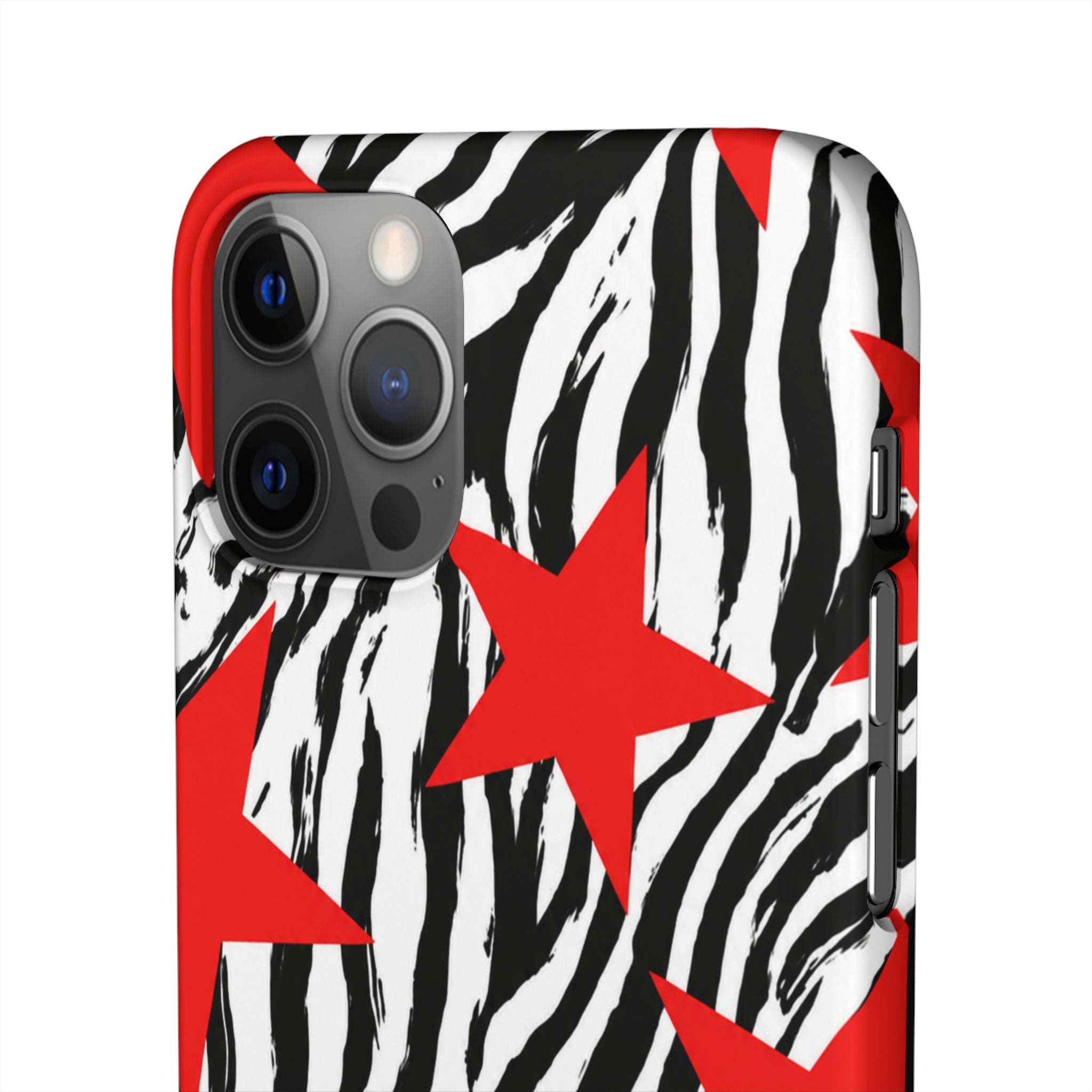 Retro Zebra Stars Phone Case