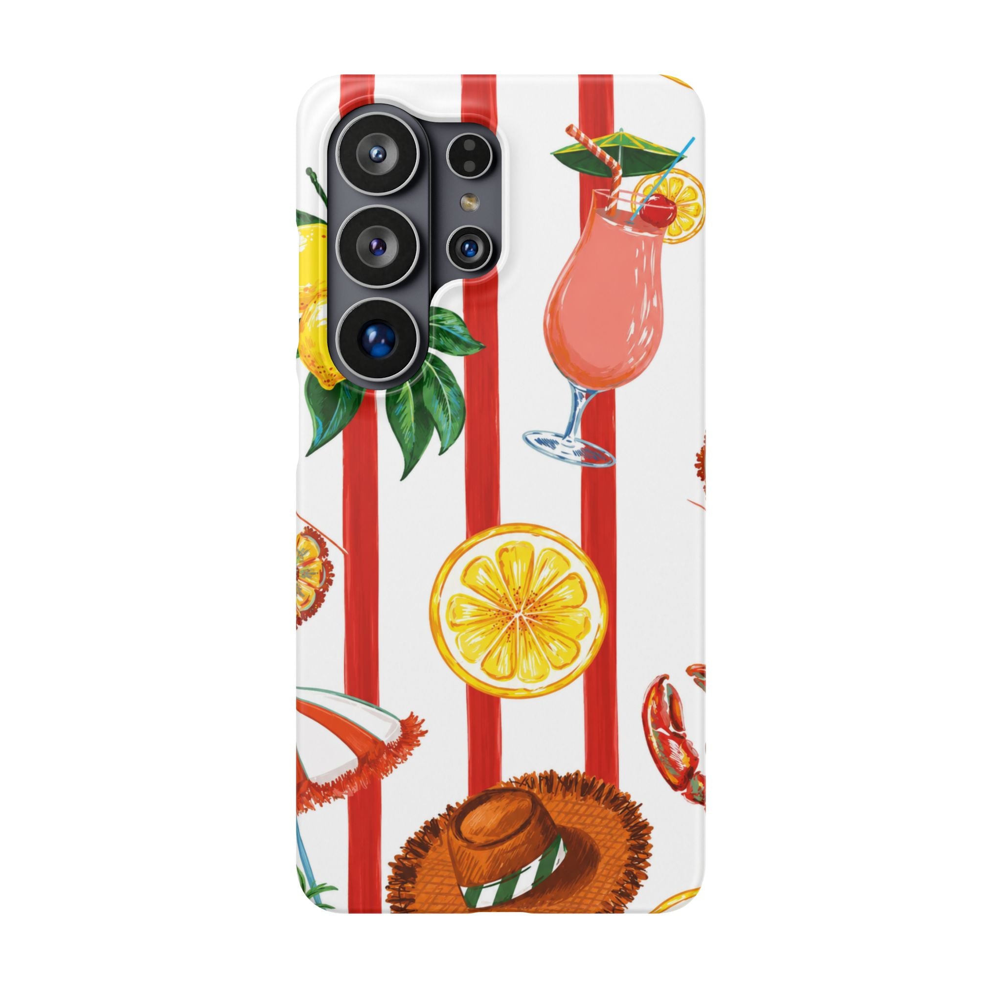 Lemon Coast – Summer Citrus Phone Case