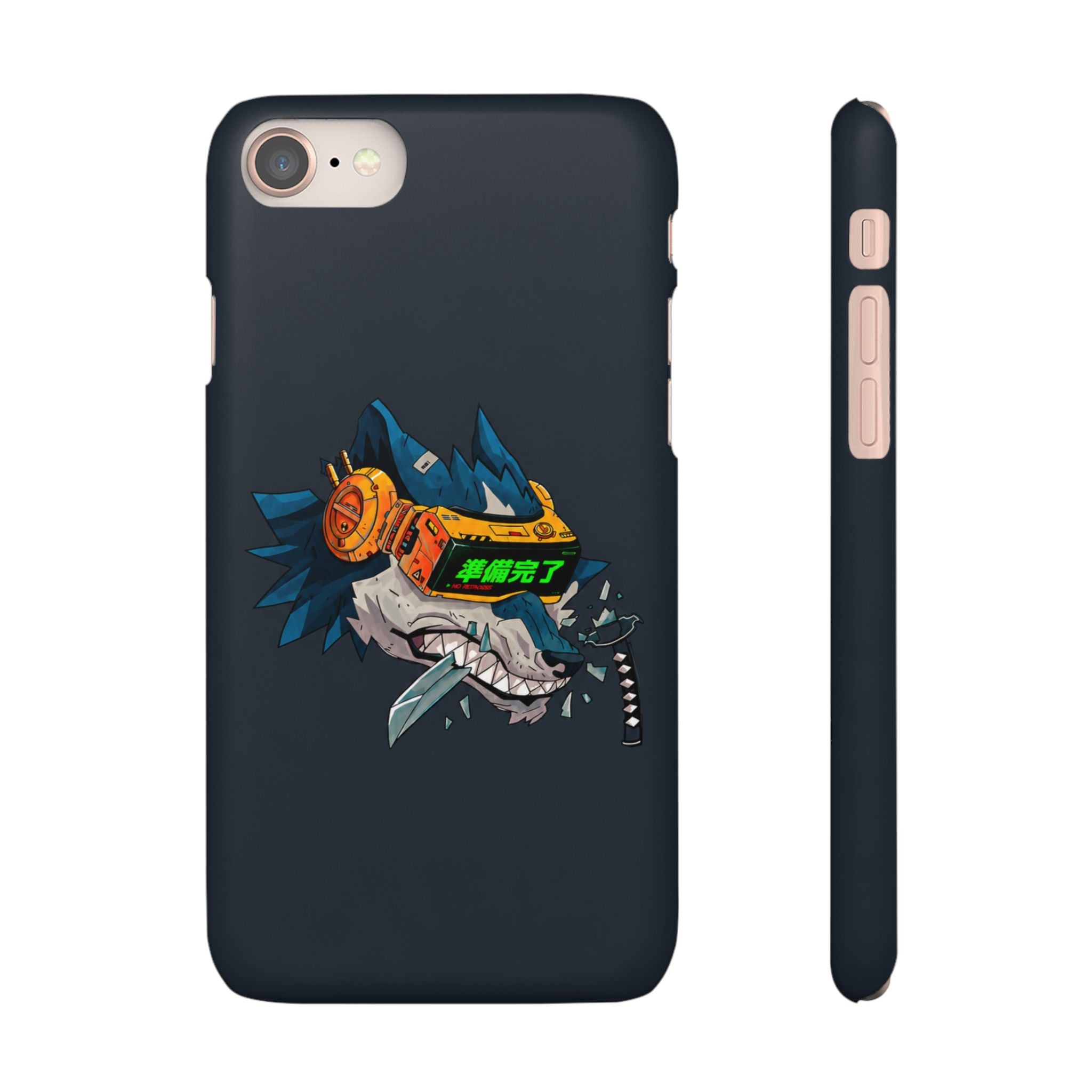 Cyberpunk Wolf Phone Case