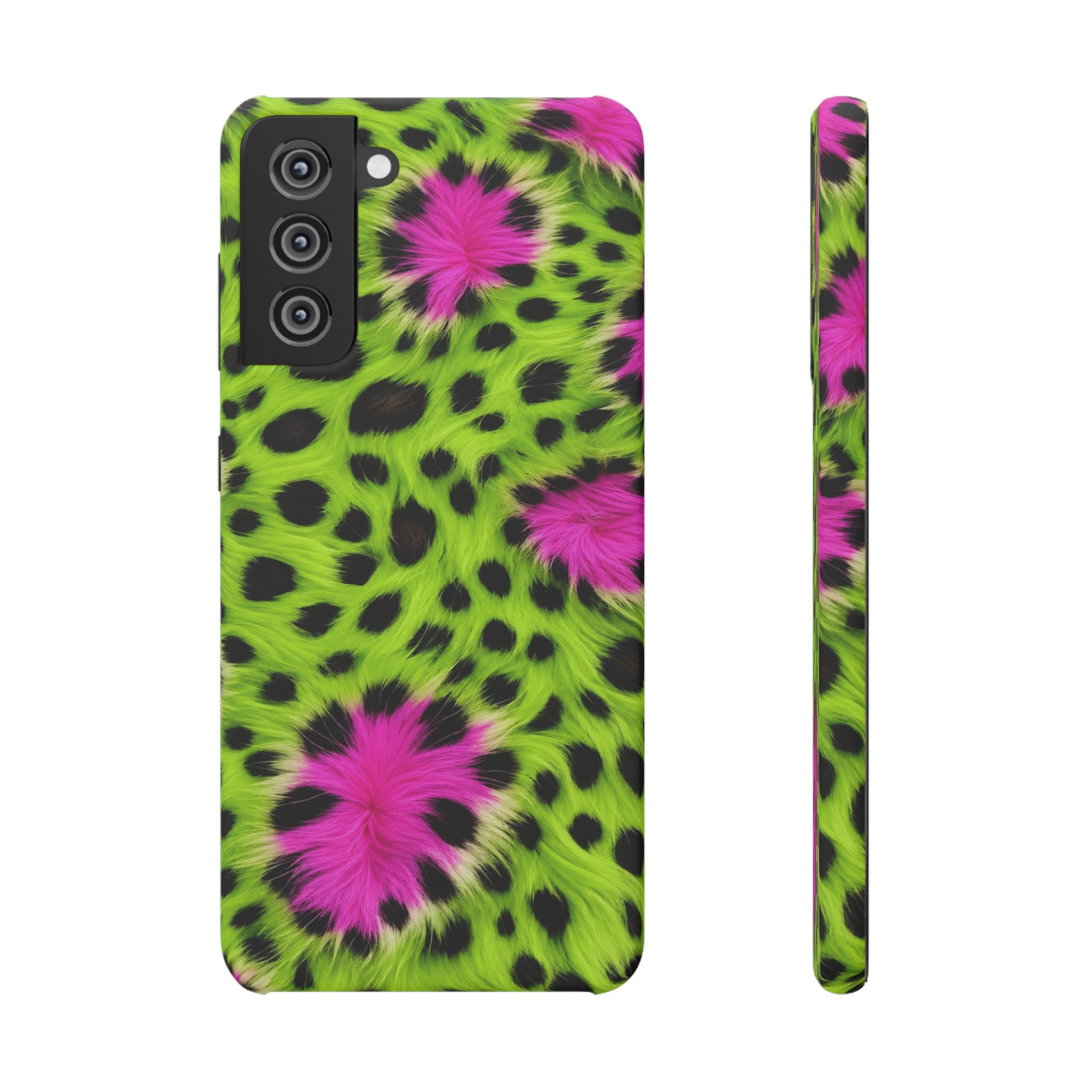 Neon Leopard Phone Case