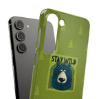 Stay Wild Bear Phone Case