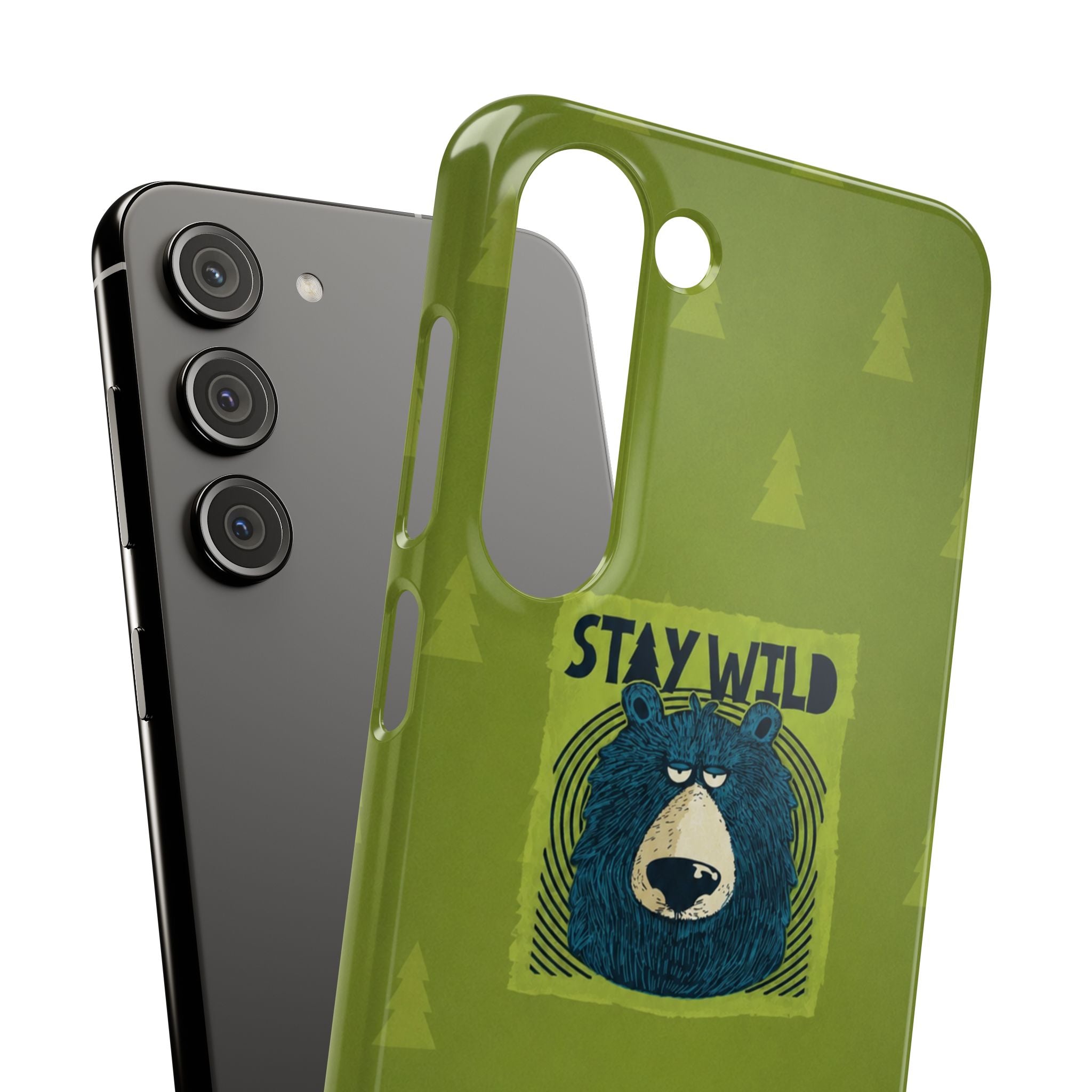 Stay Wild Bear Phone Case