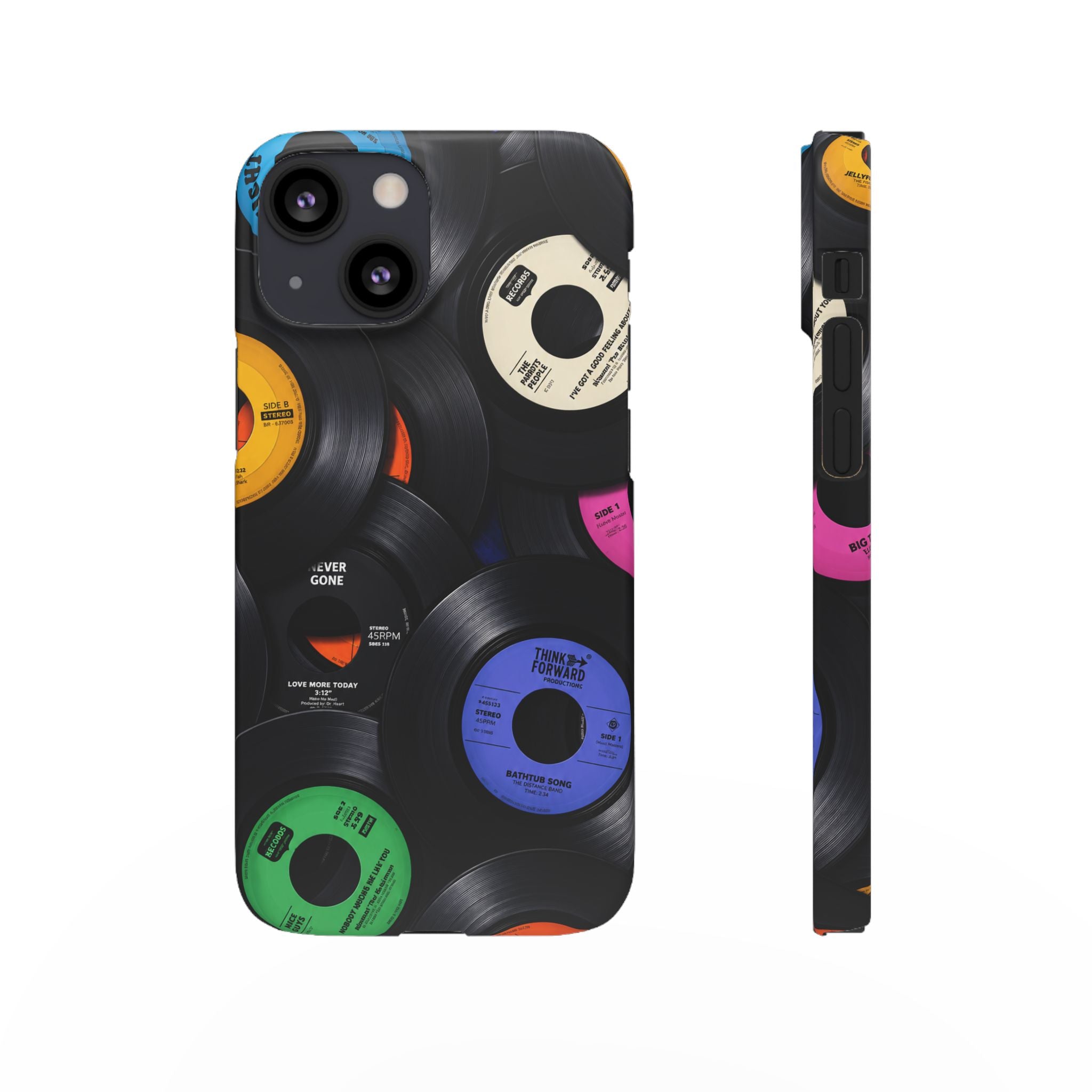 Vintage Vinyl Records Phone Case