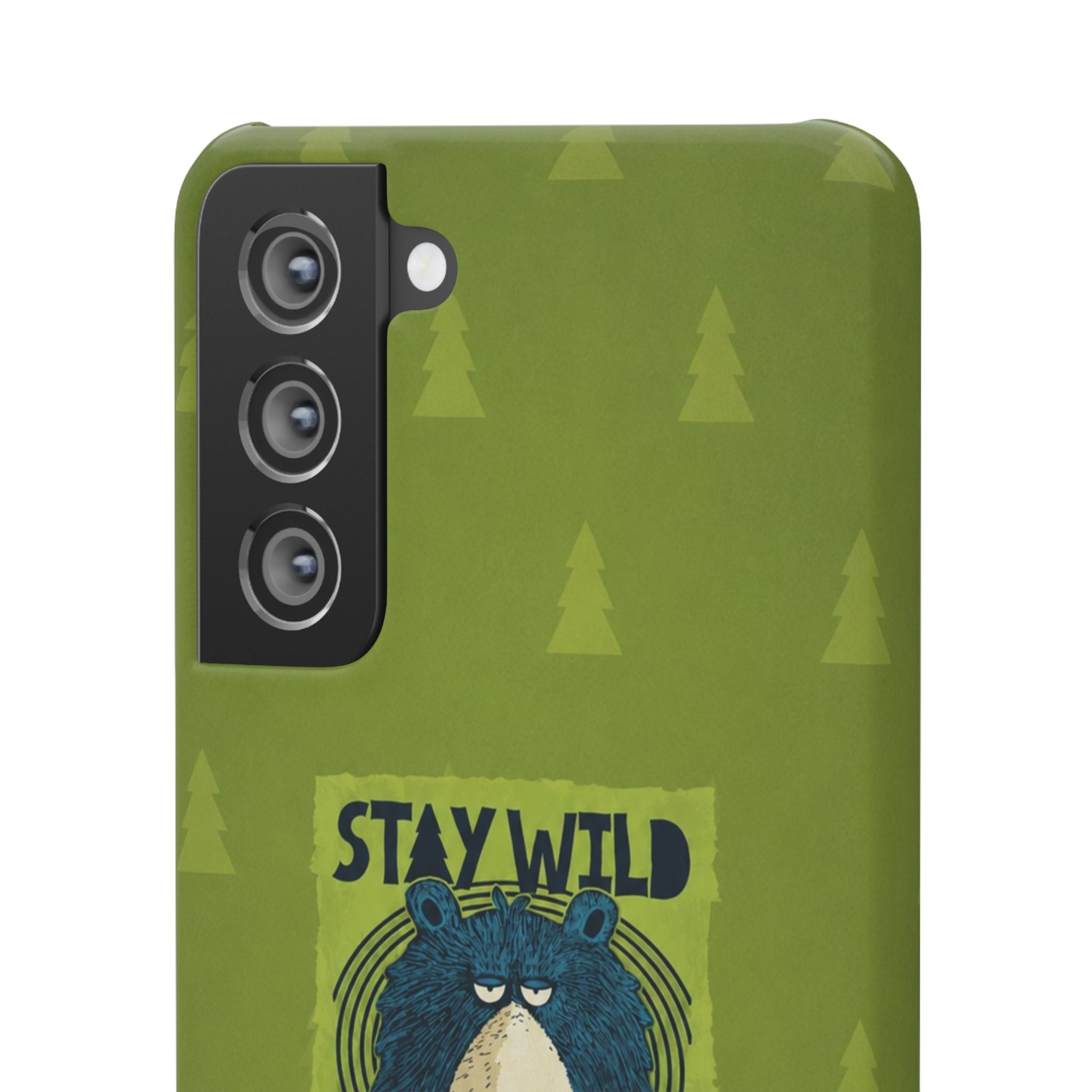Stay Wild Bear Phone Case