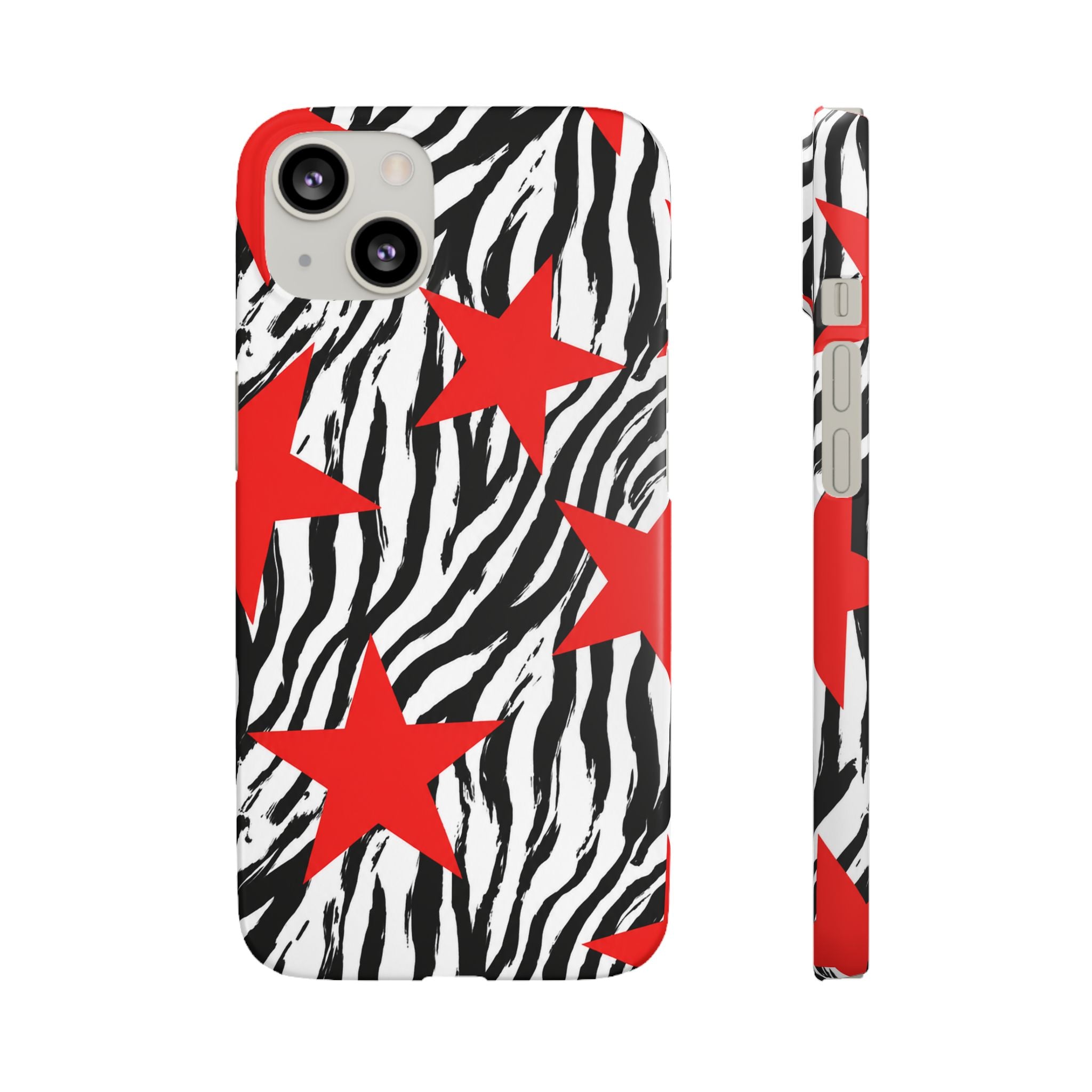 Retro Zebra Stars Phone Case