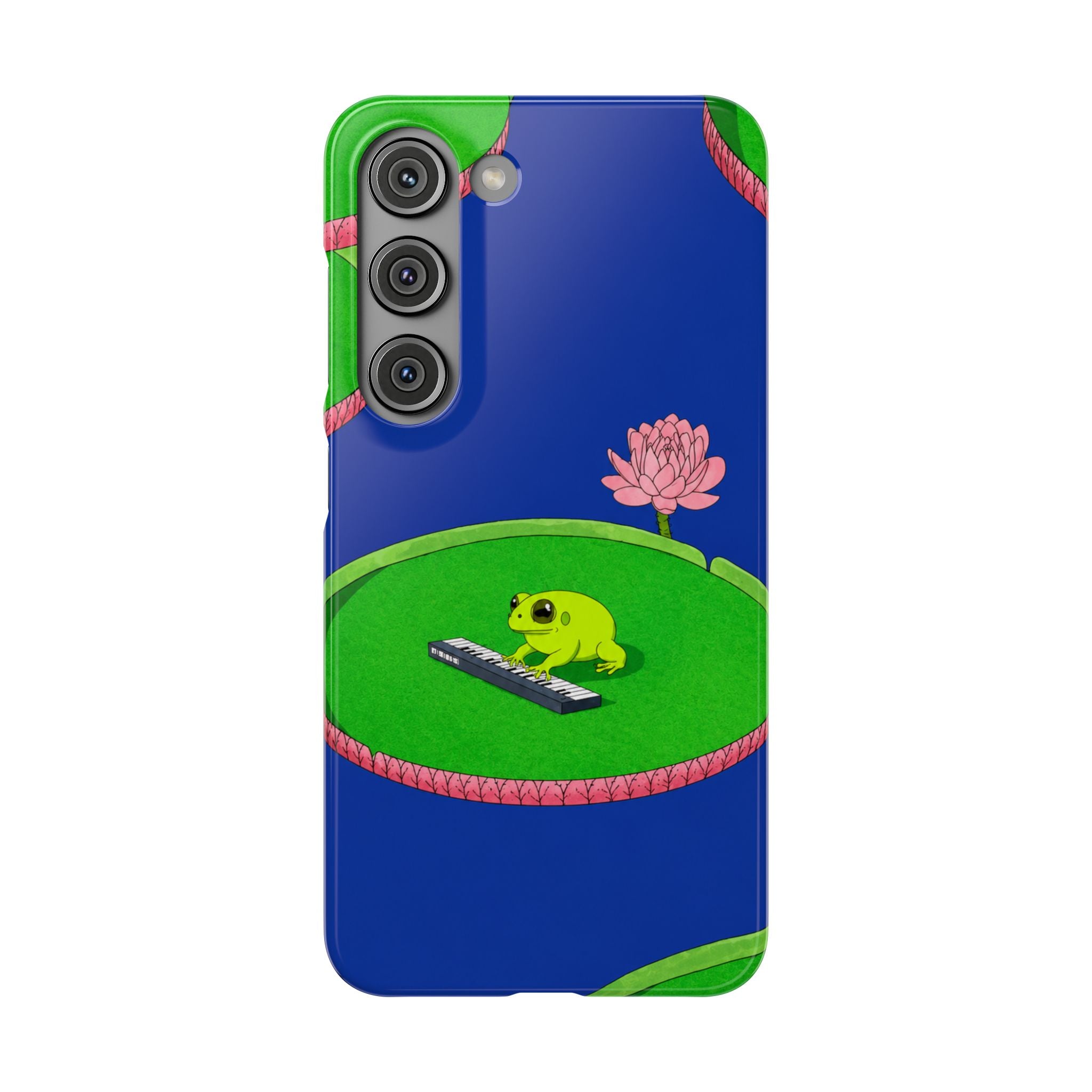 Frog Piano Phone Case
