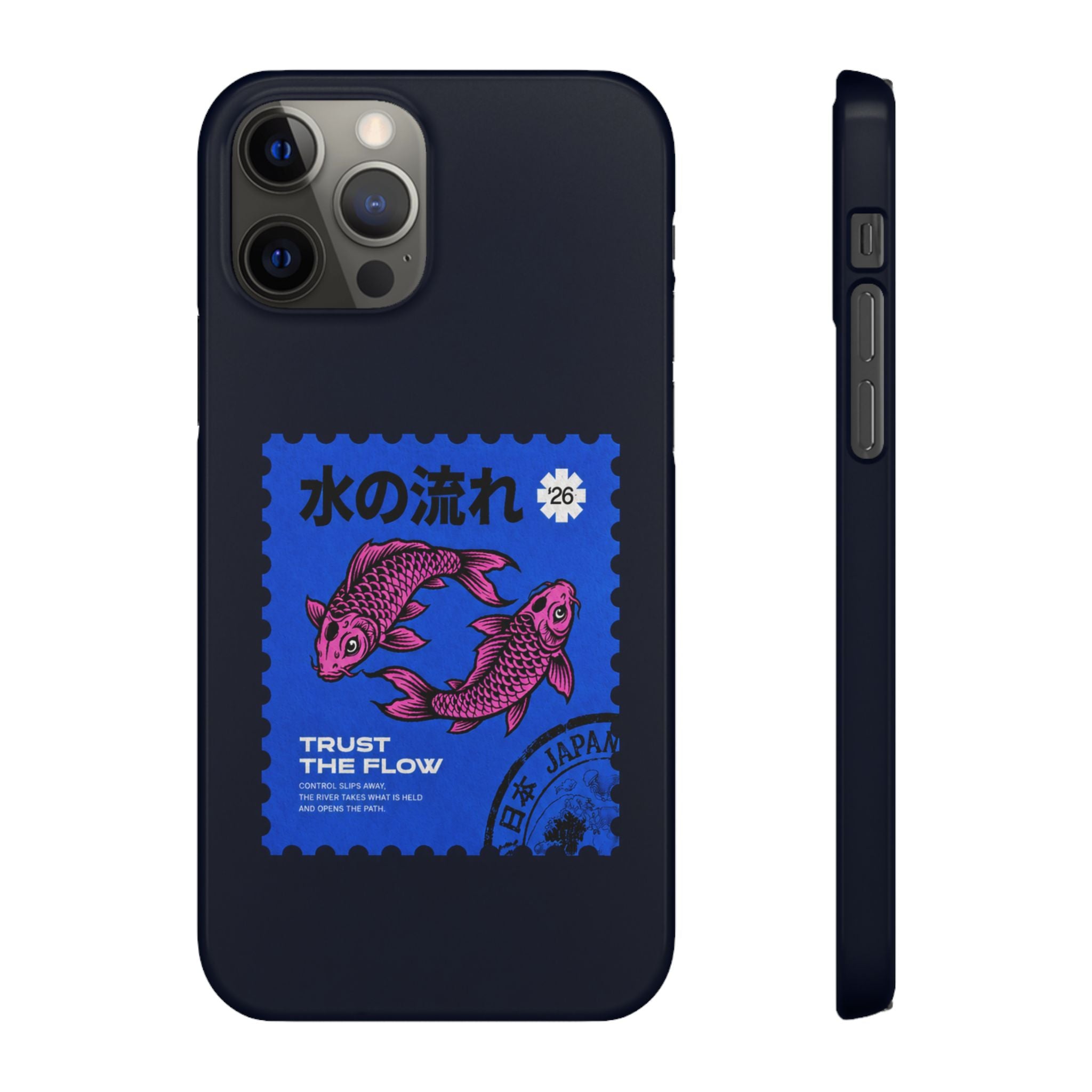 Trust The Flow Koi Phone Case
