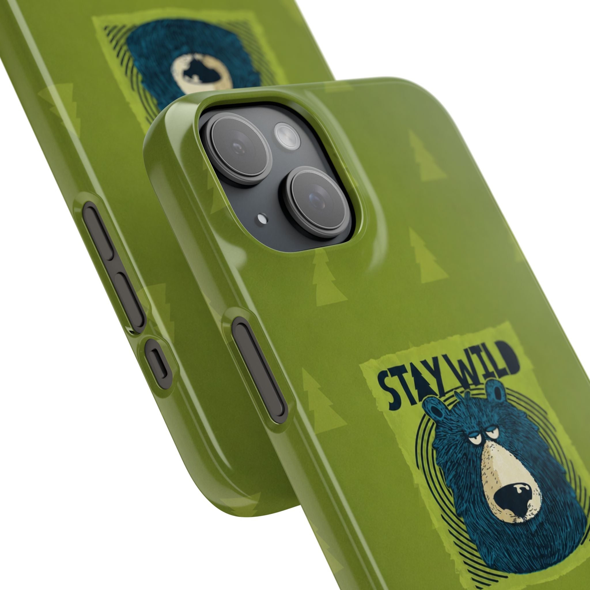 Stay Wild Bear Phone Case