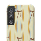 Bow Stripe Phone Case