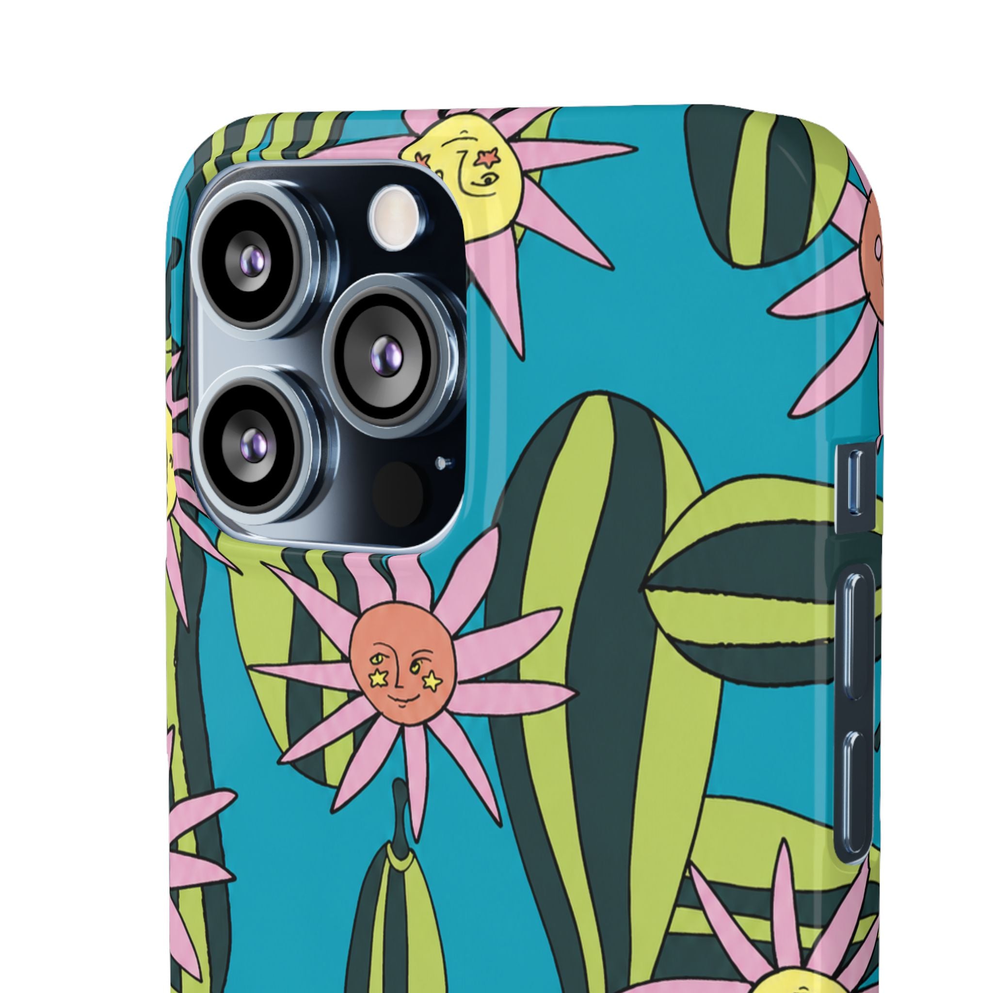 Whimsical Floral Garden Phone Case