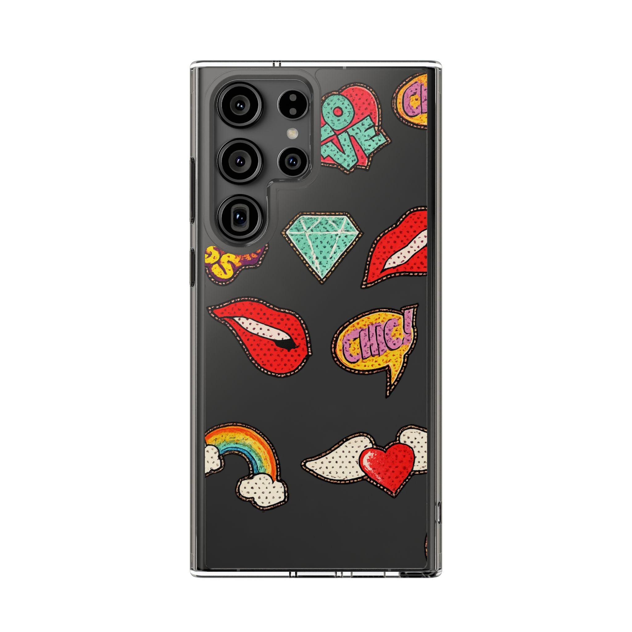 Clear Impact-Resistant Cases