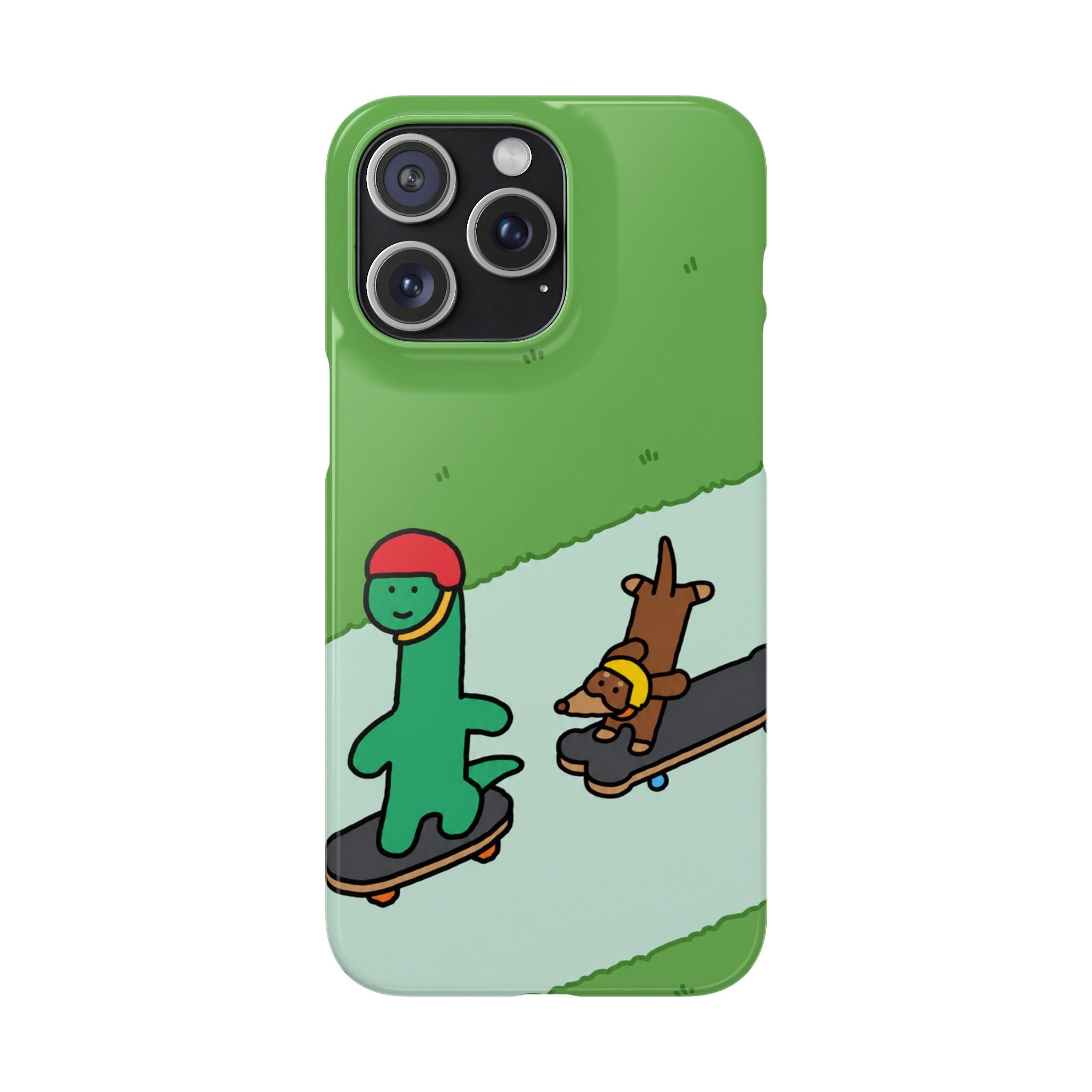 Skater Dino Phone Case