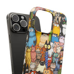 Cute Cat Pattern Phone Case