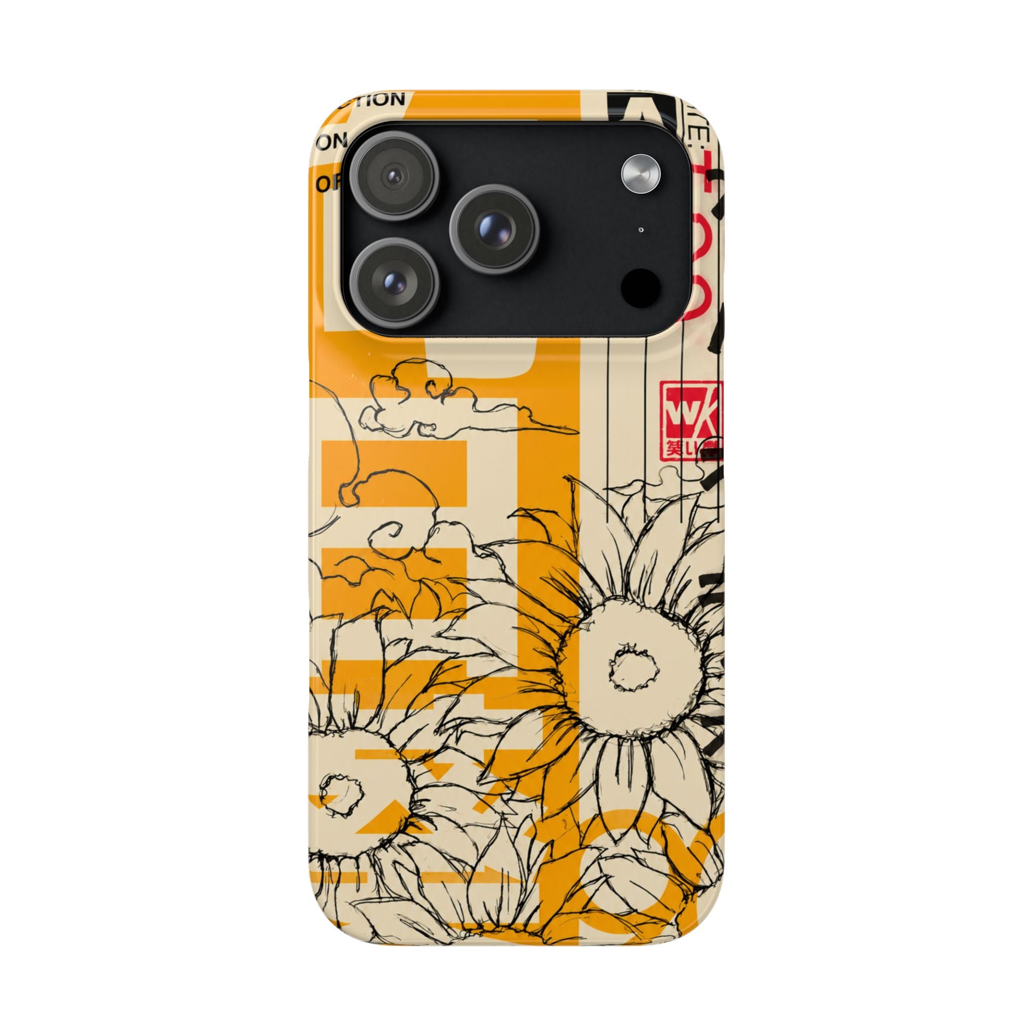 Retro Cassette Floral Phone Case